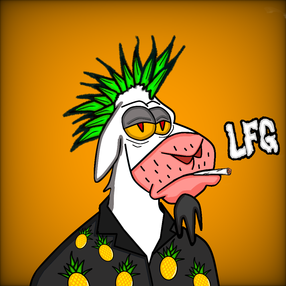 Degen G.O.A.T #225 NFT on Algorand