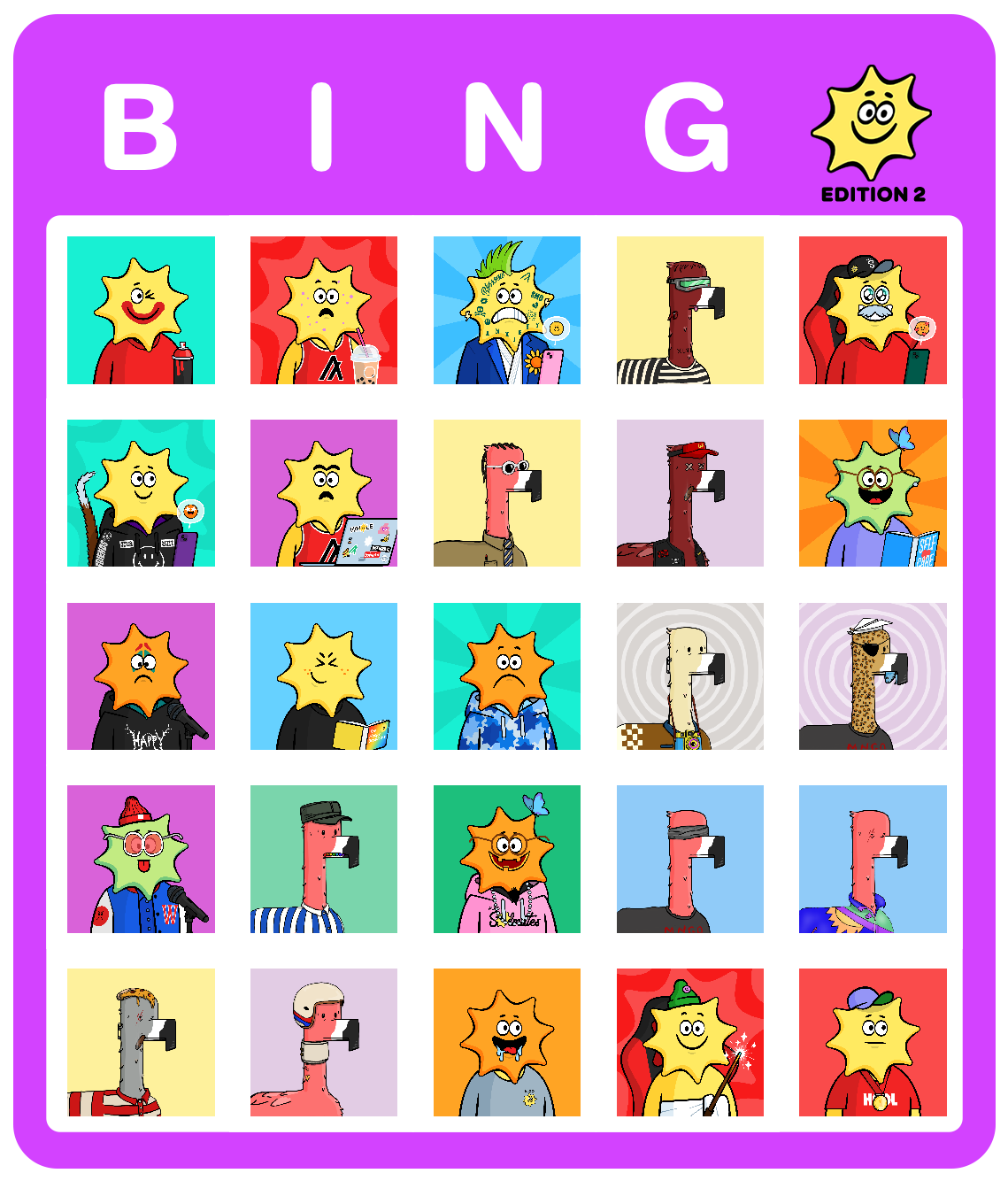 Solmate Bingo Ed. 2 #20 NFT on Algorand
