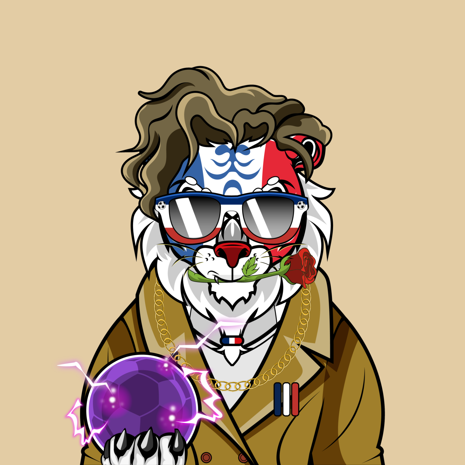 Football TigerChi #1238 NFT on Algorand