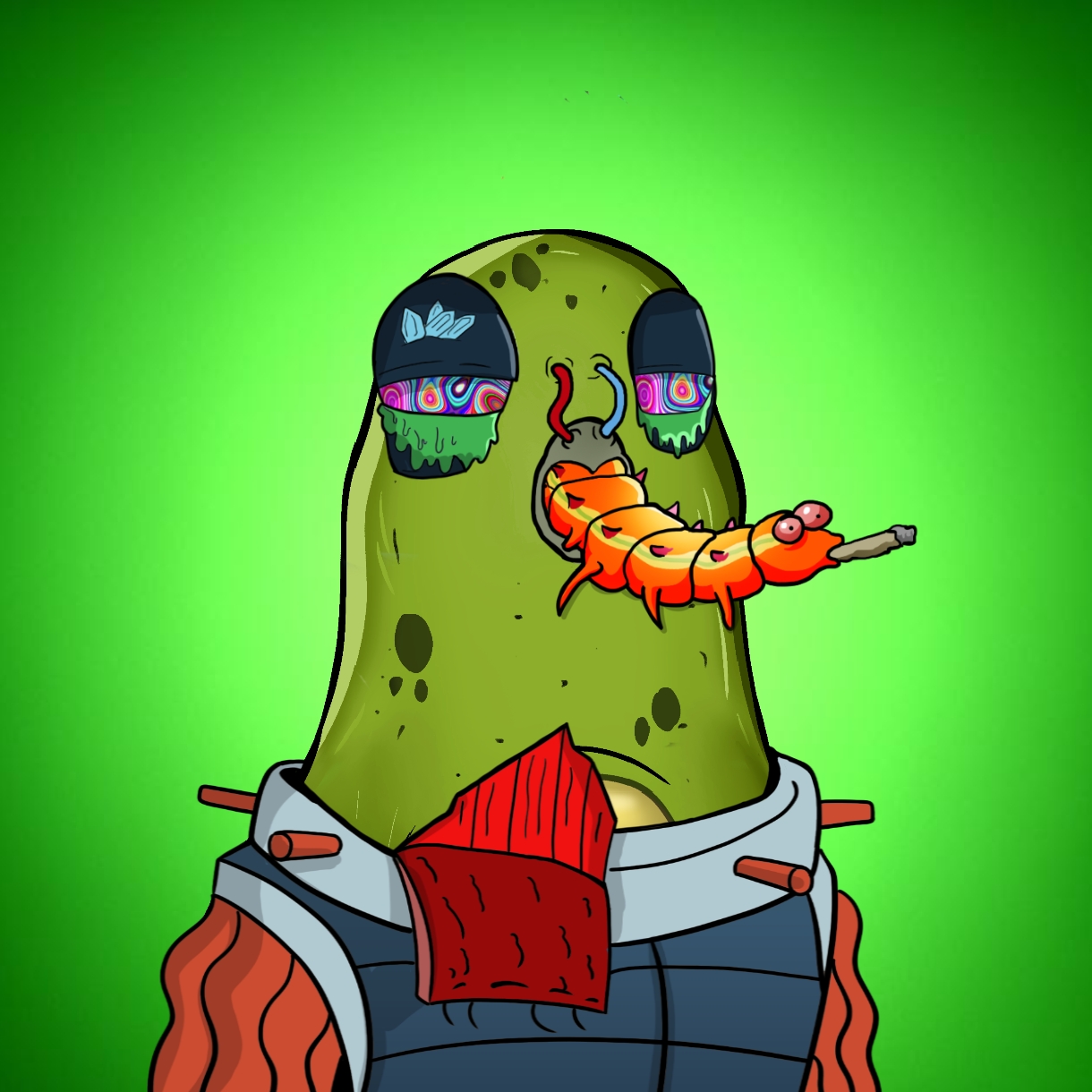 Mutant Ghetto Pigeon #535 NFT on Algorand