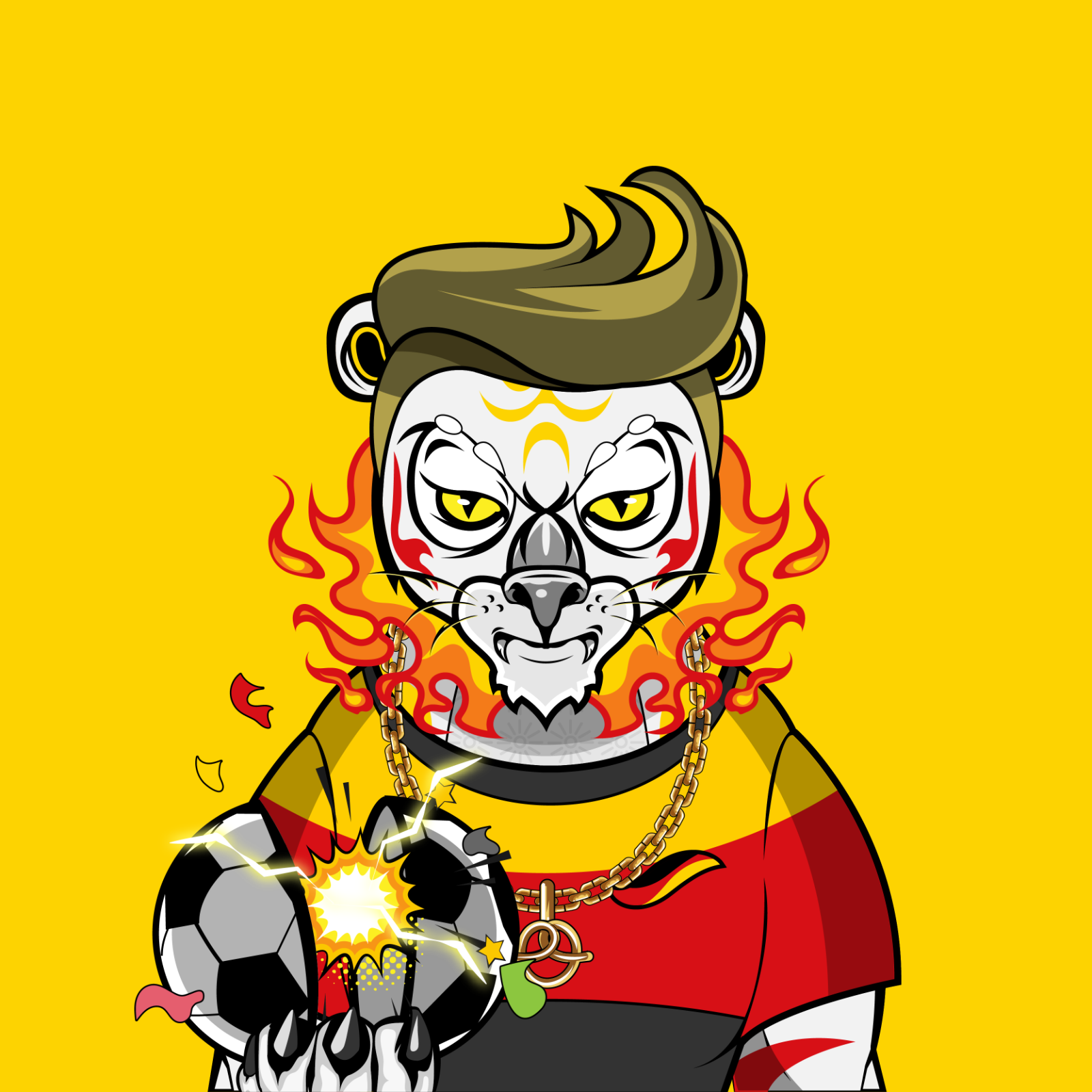 Football TigerChi #0942 NFT on Algorand