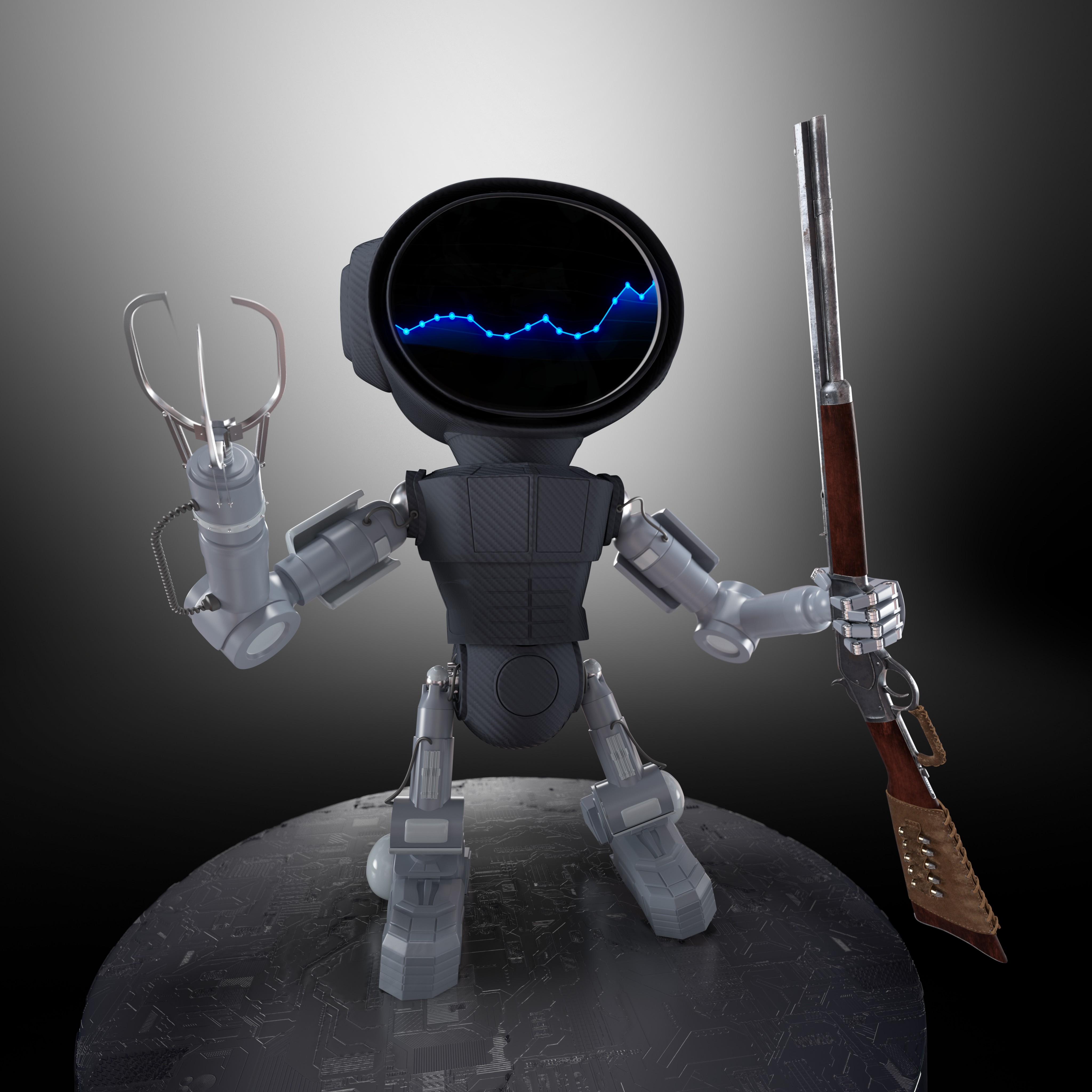 SockBot V1 No. 0054 NFT on Algorand