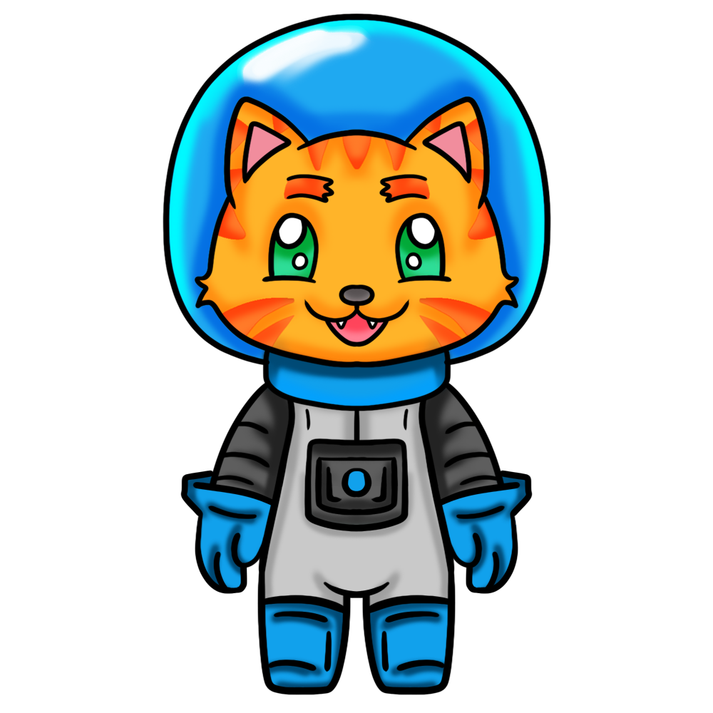 Blue Astrocat
