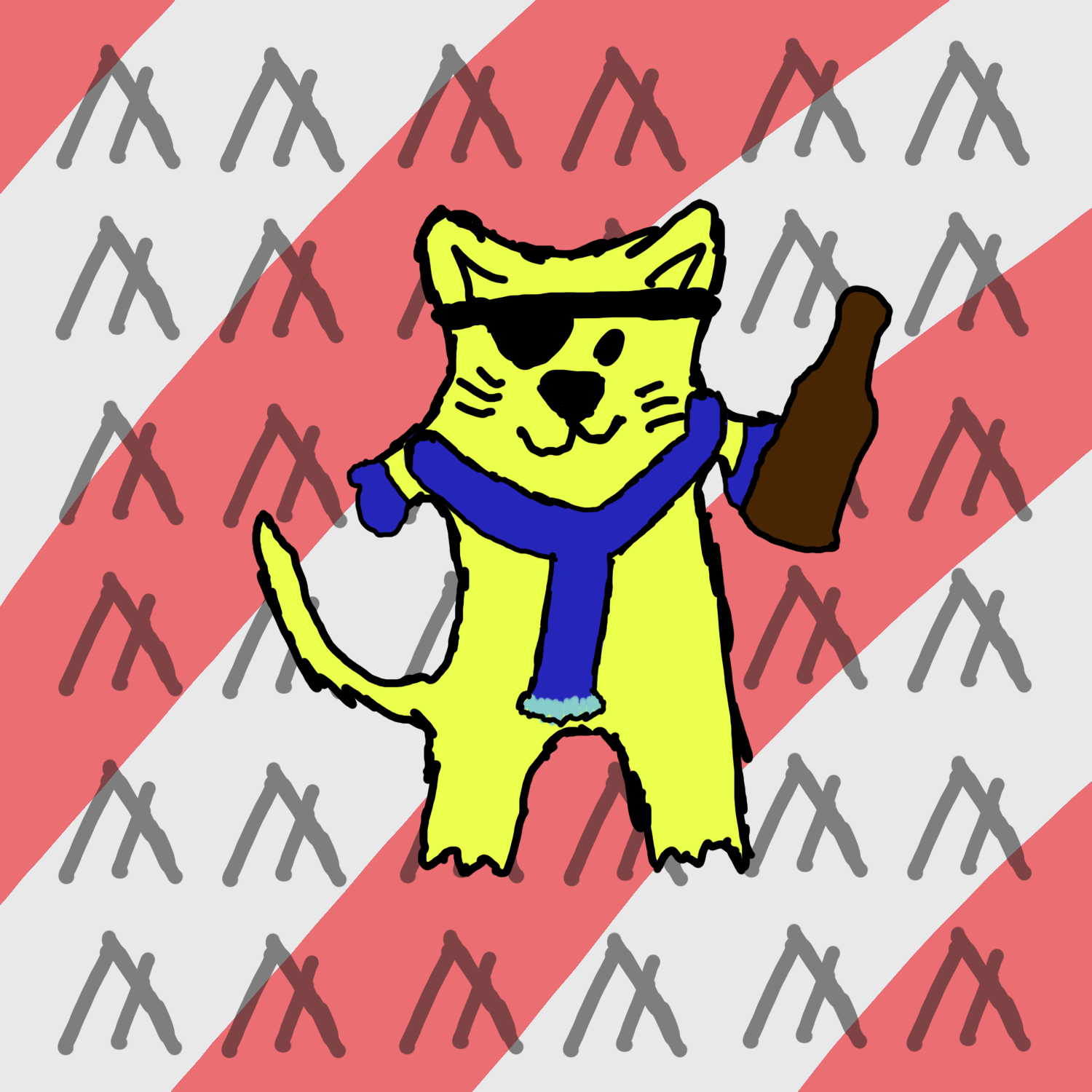 Shitty Kitties #439 NFT on Algorand