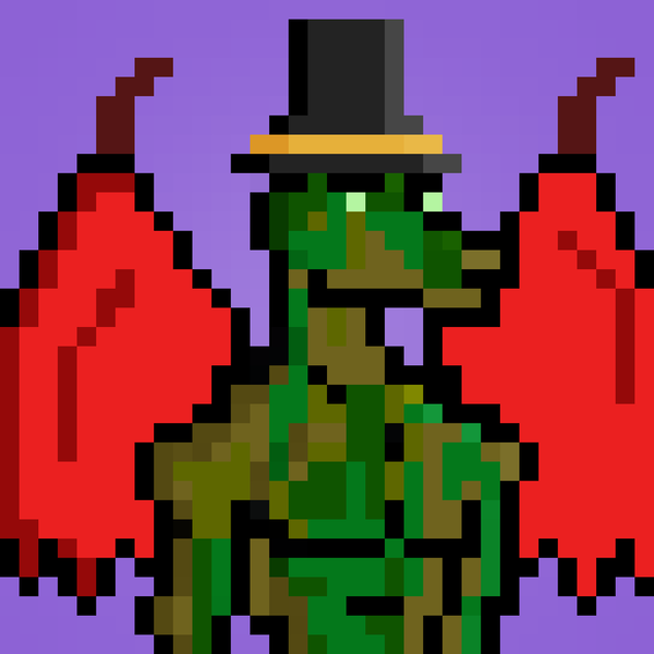 An image of Pixel Dragon: #011