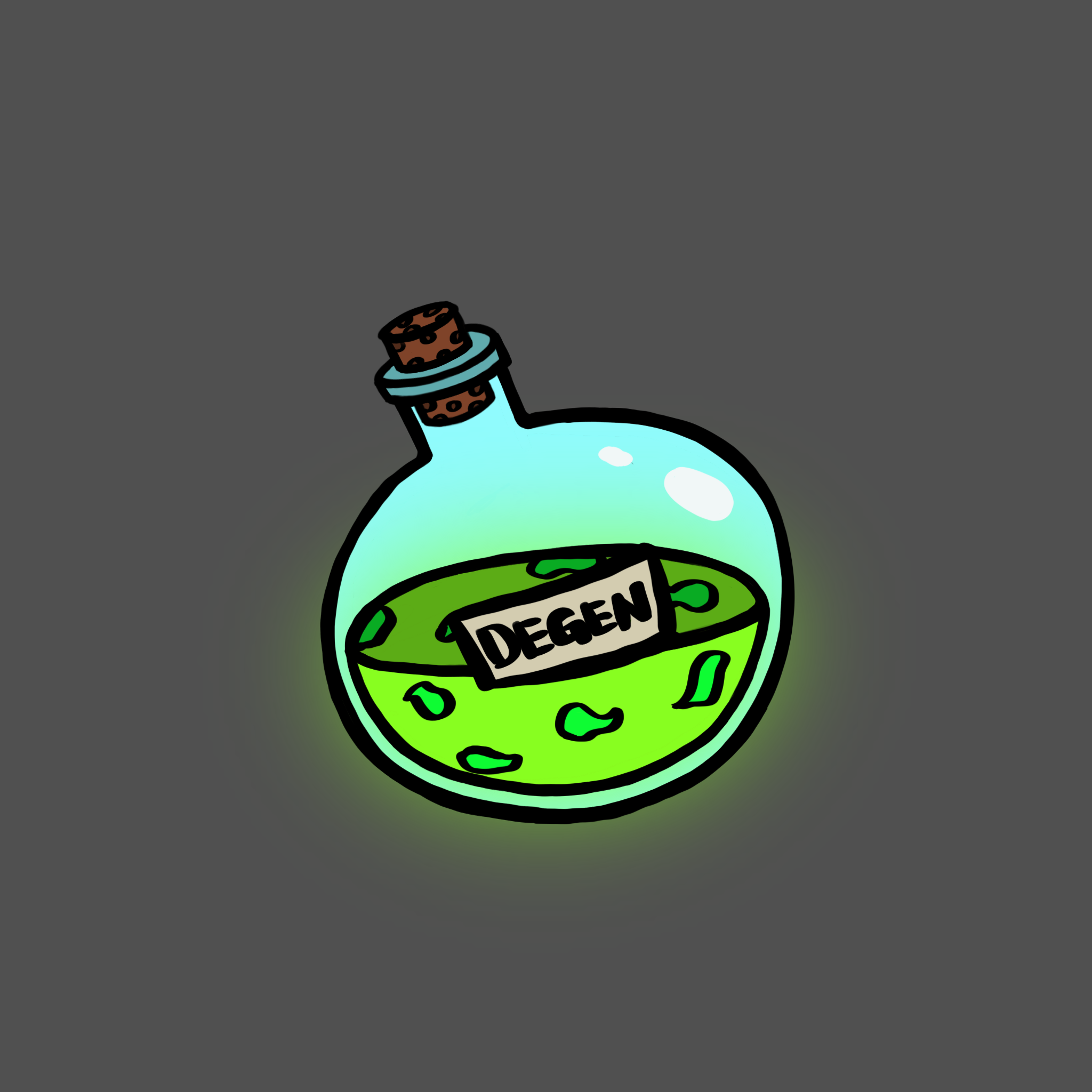Degen Potion #208 NFT on Algorand