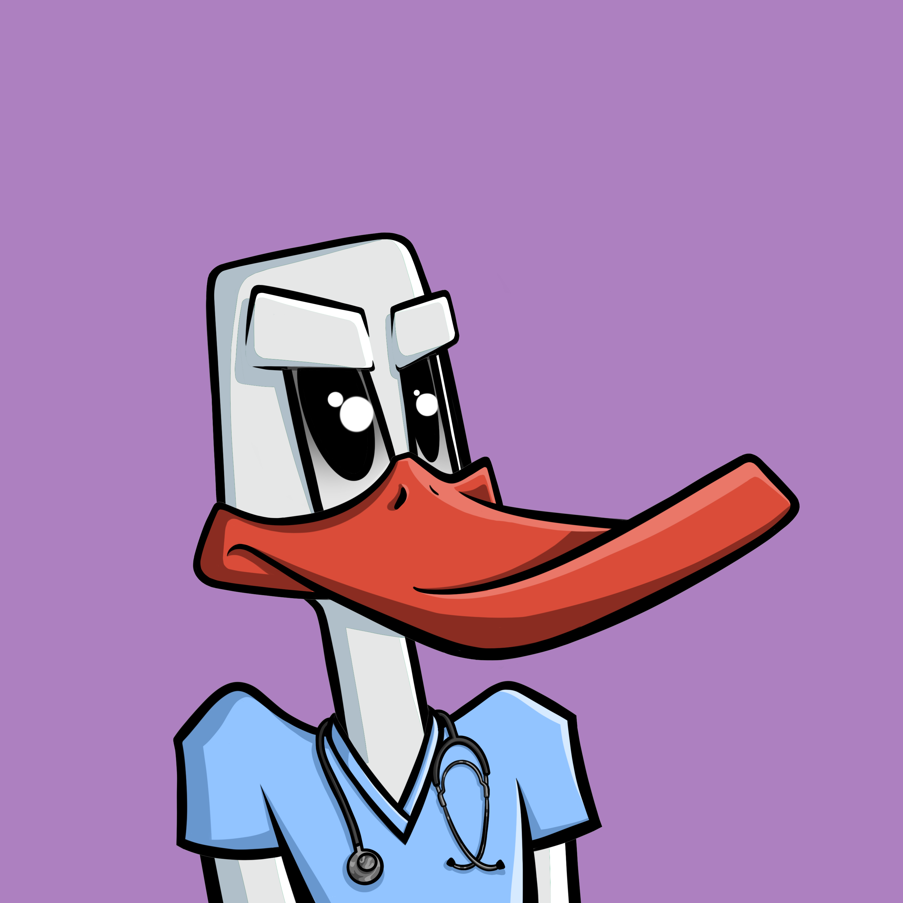 DopeDucky #1055 NFT on Algorand