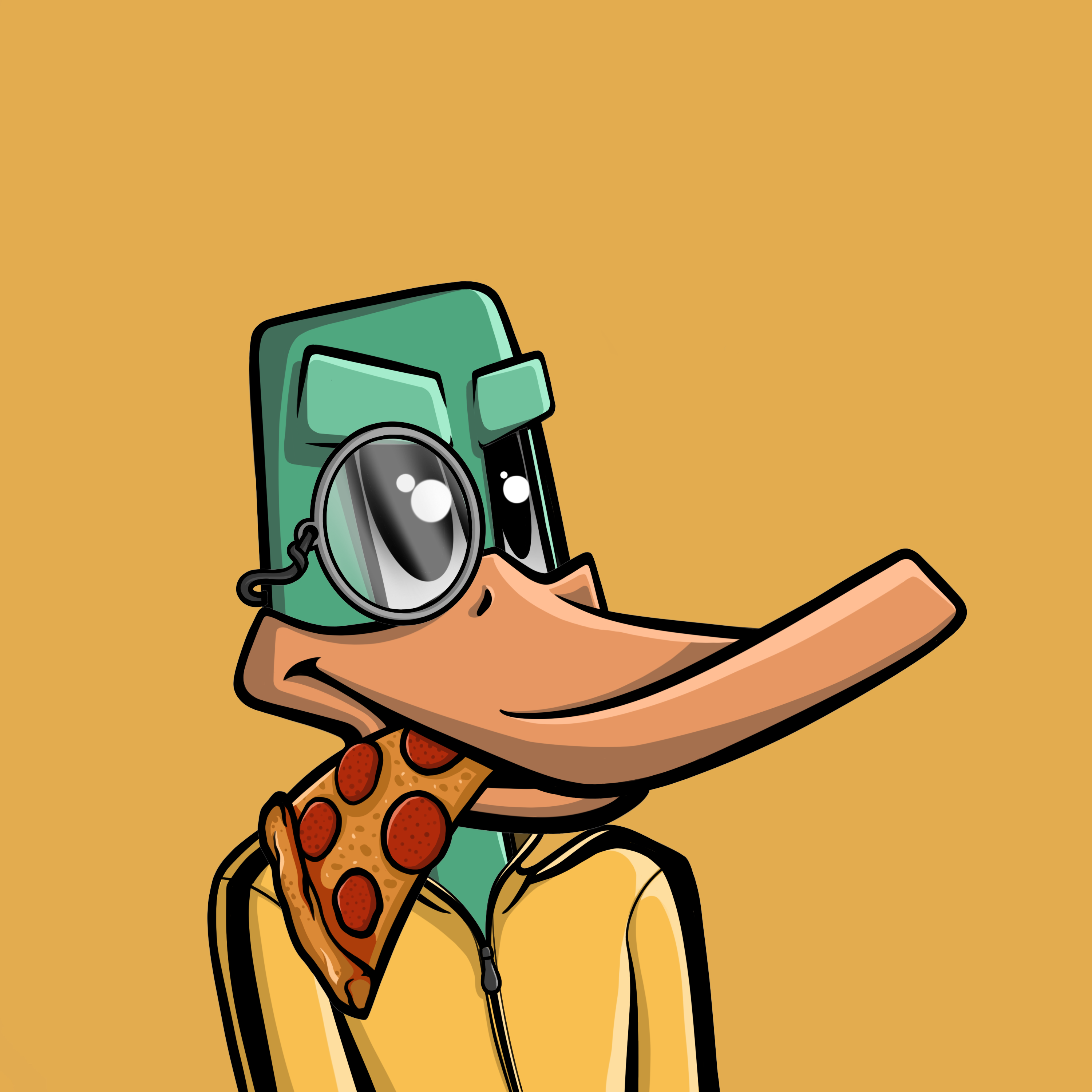 DopeDucky #1073 NFT on Algorand