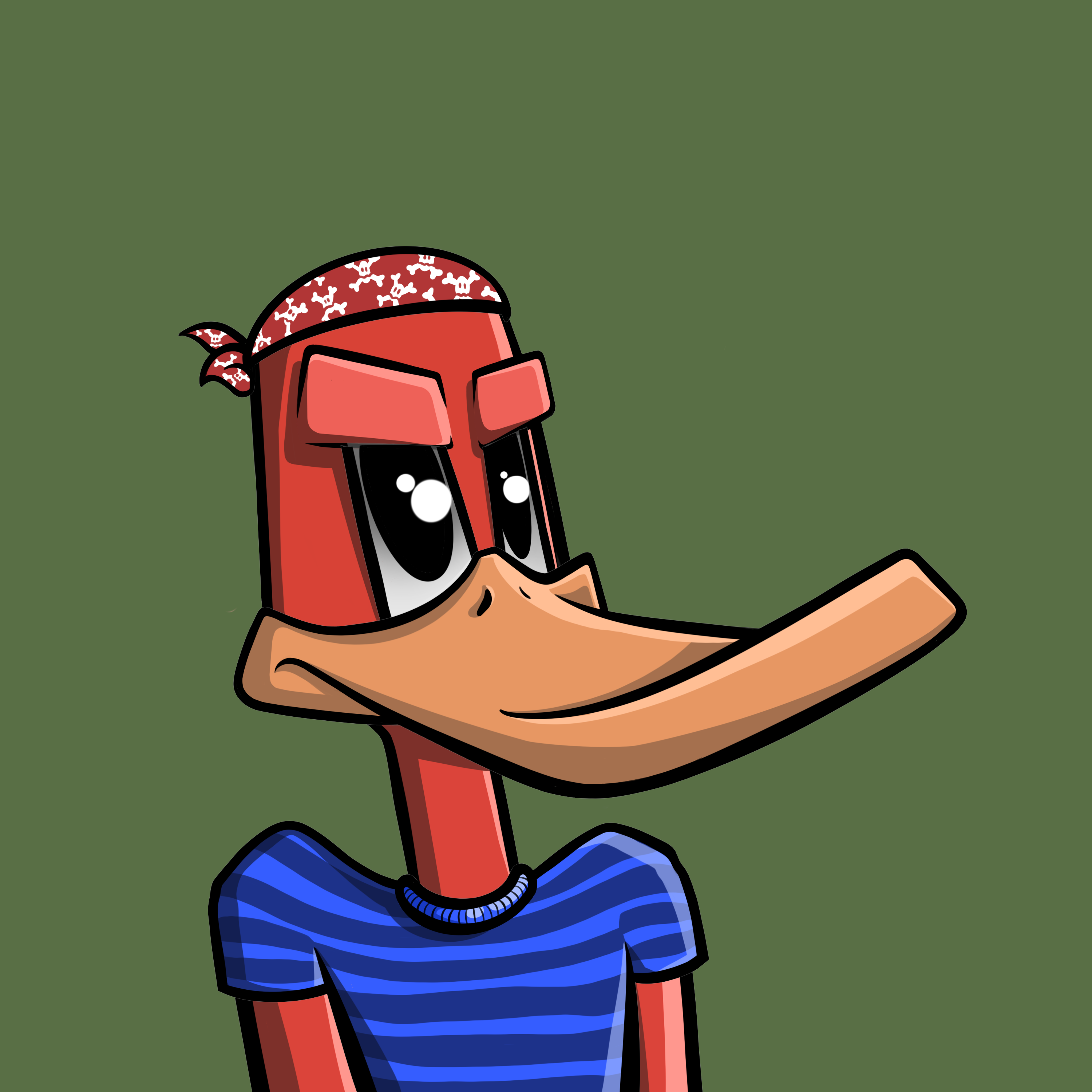 DopeDucky #1077 NFT on Algorand