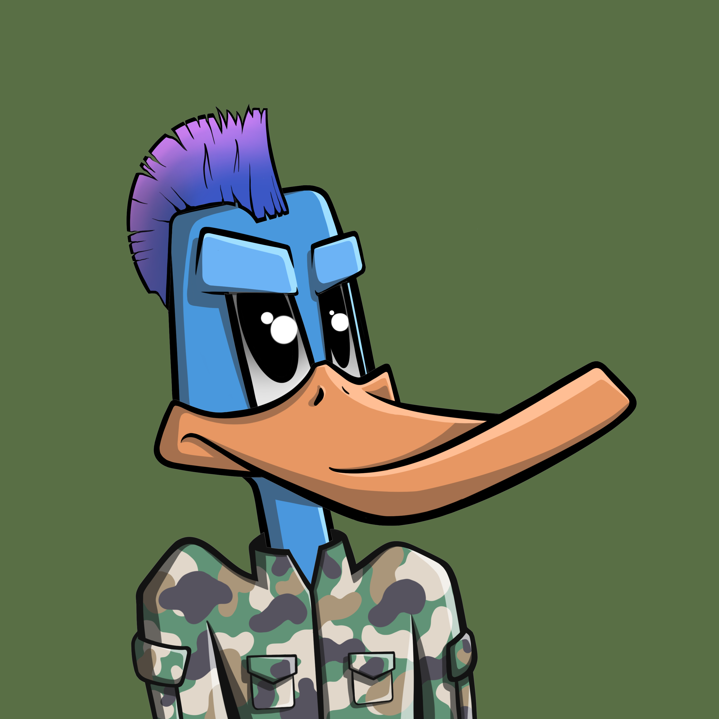 DopeDucky #1415 NFT on Algorand