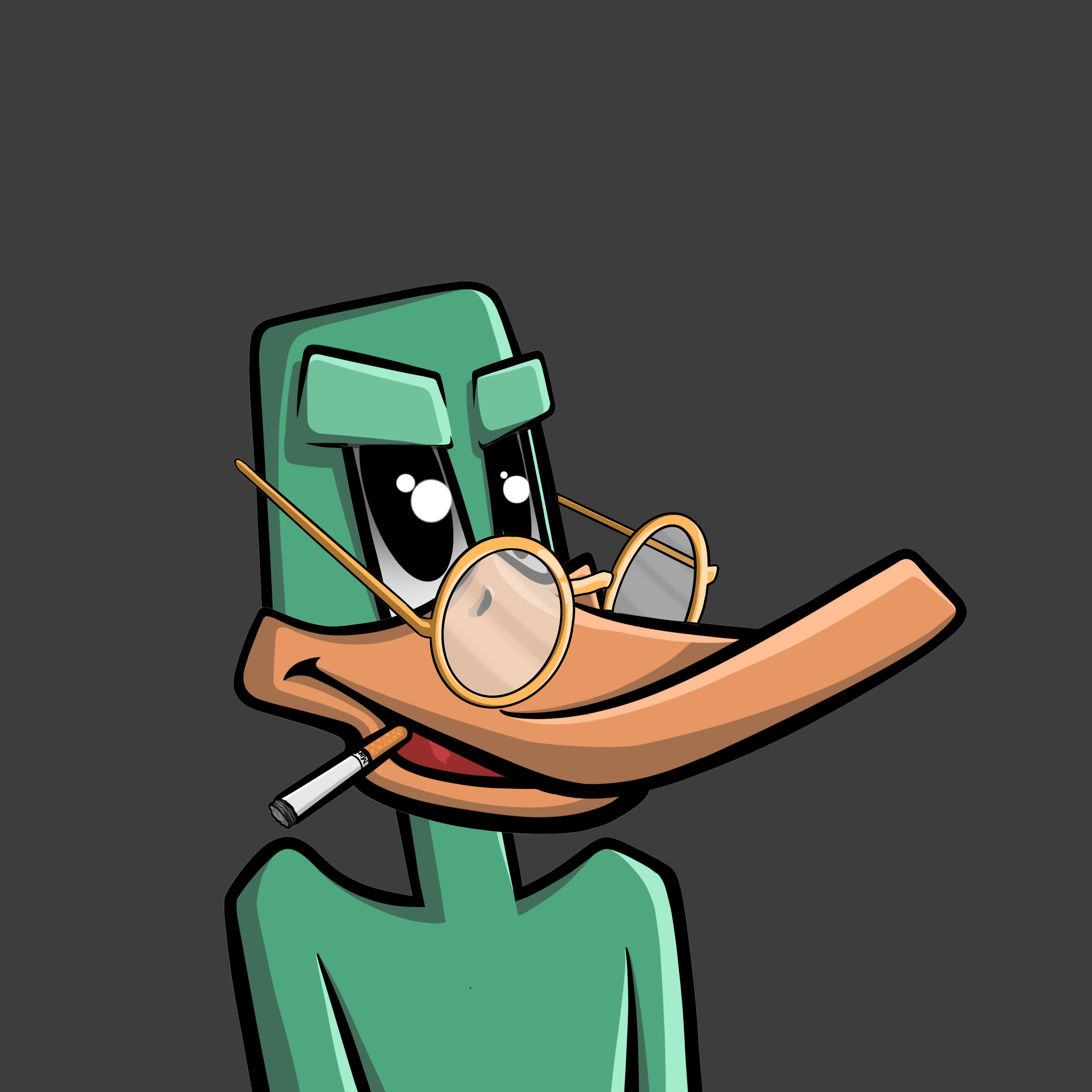 DopeDucky #1566 NFT on Algorand