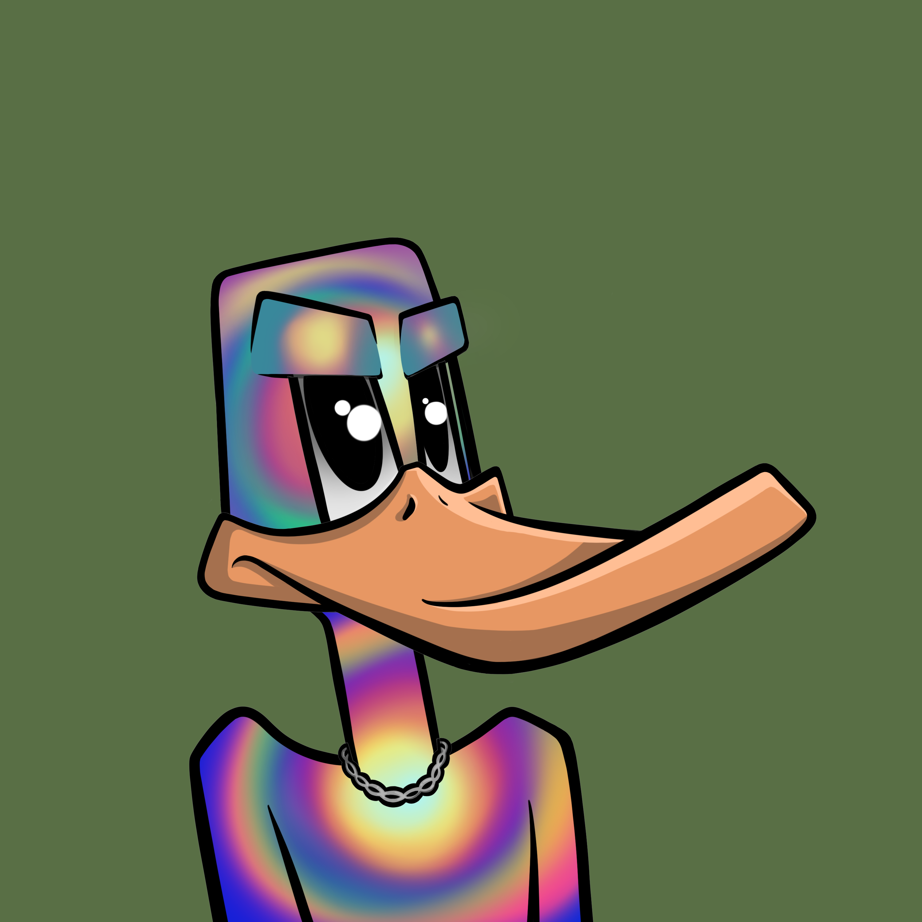 DopeDucky #1610 NFT on Algorand
