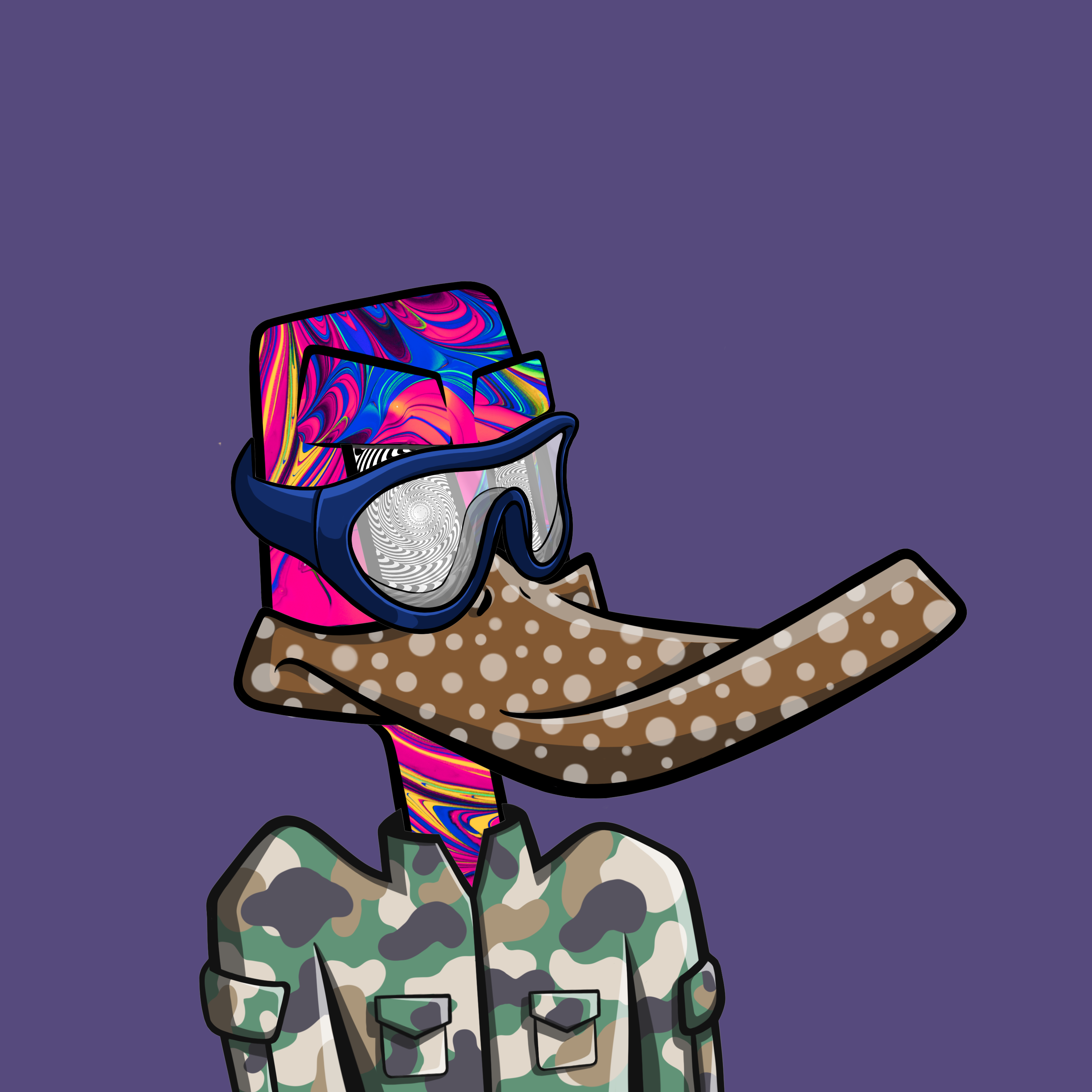 DopeDucky #1620 NFT on Algorand
