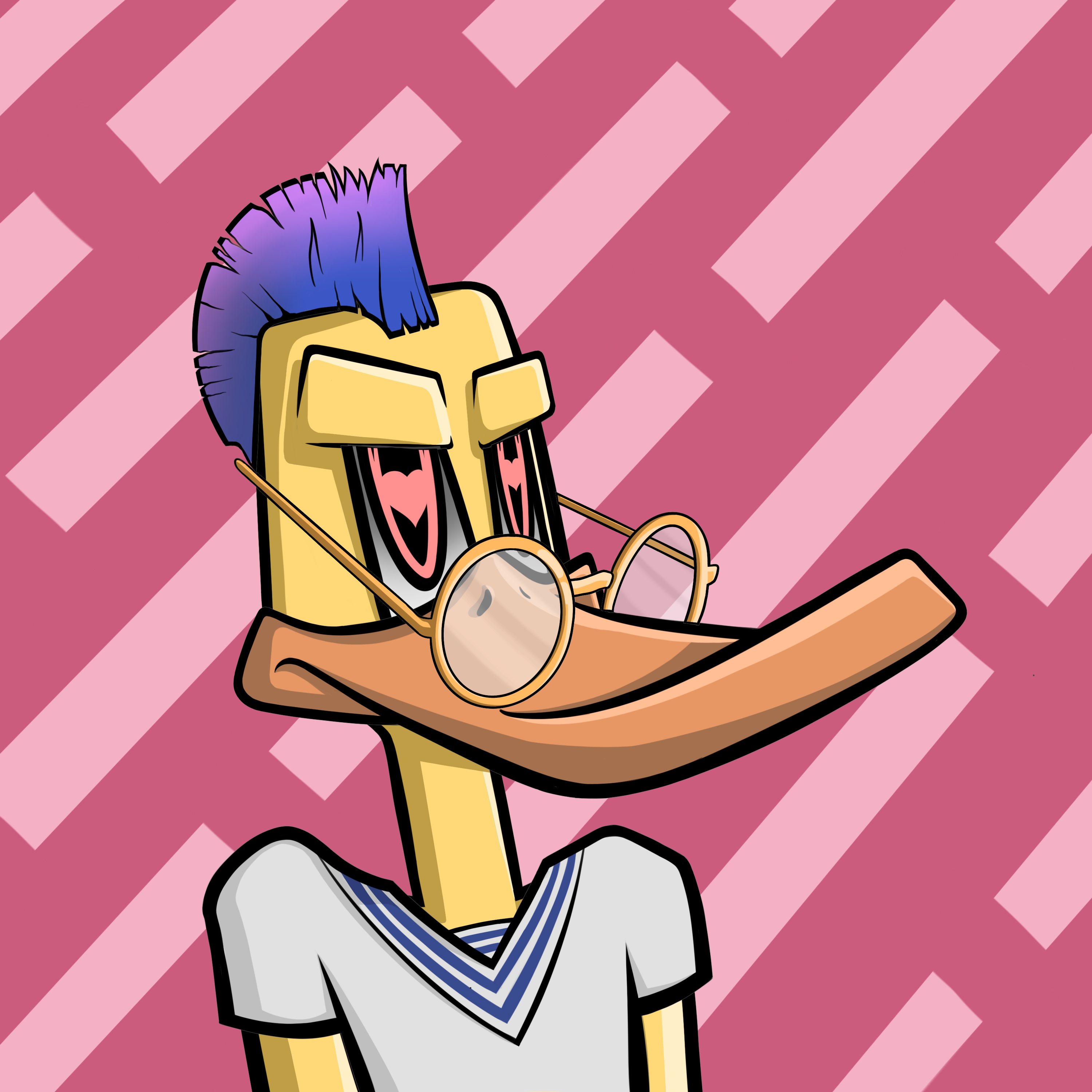 DopeDucky #1672 NFT on Algorand