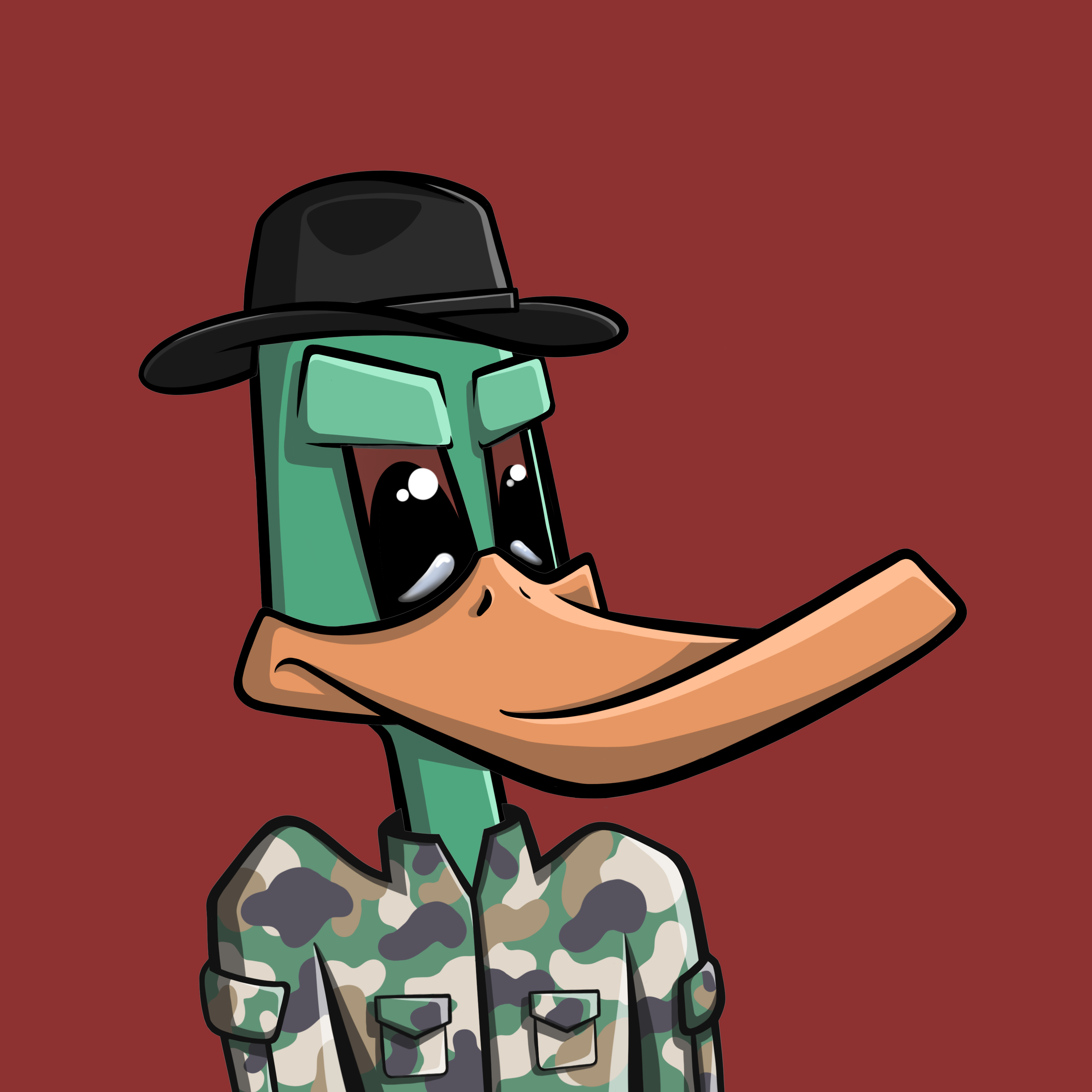 DopeDucky #1730 NFT on Algorand