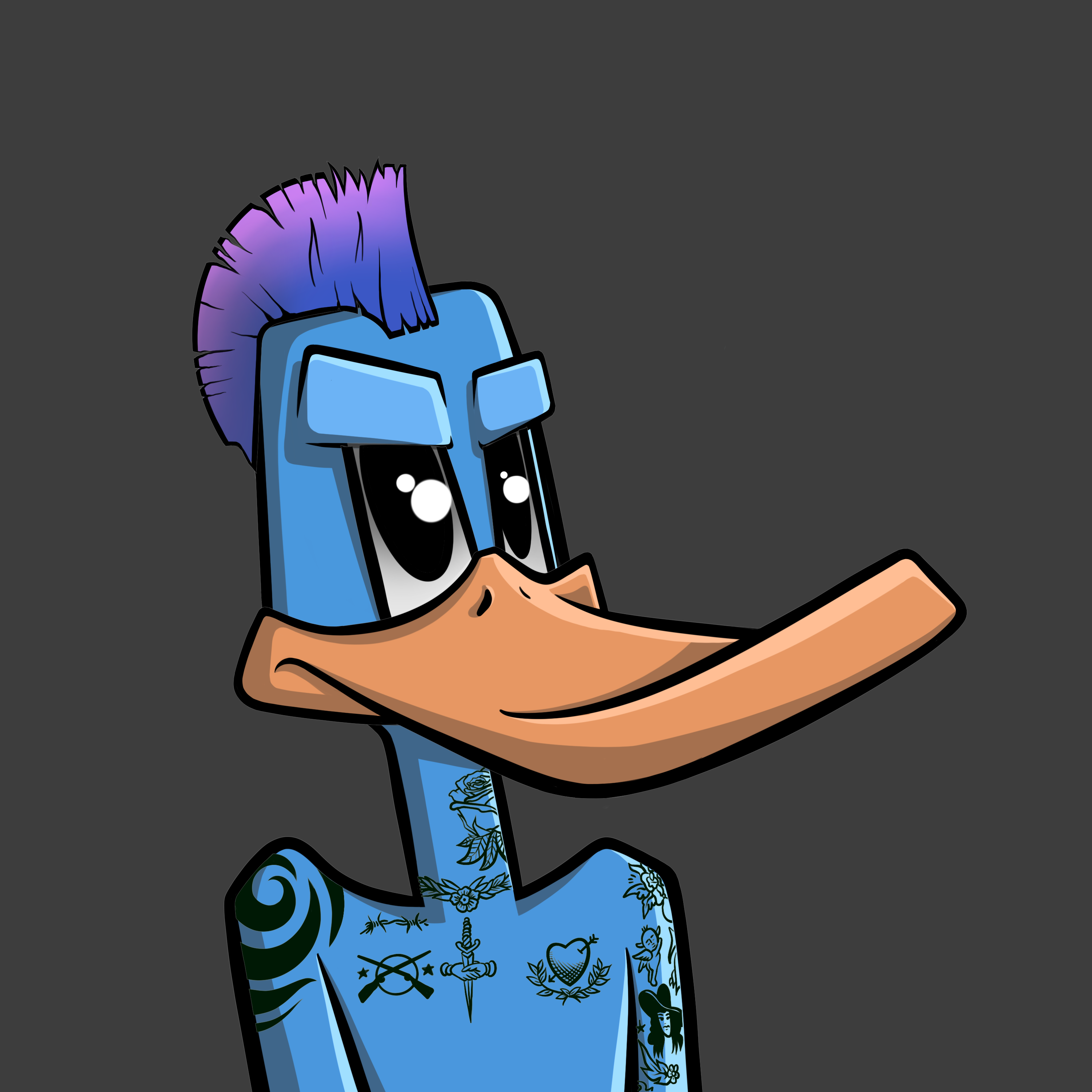 DopeDucky #1756 NFT on Algorand