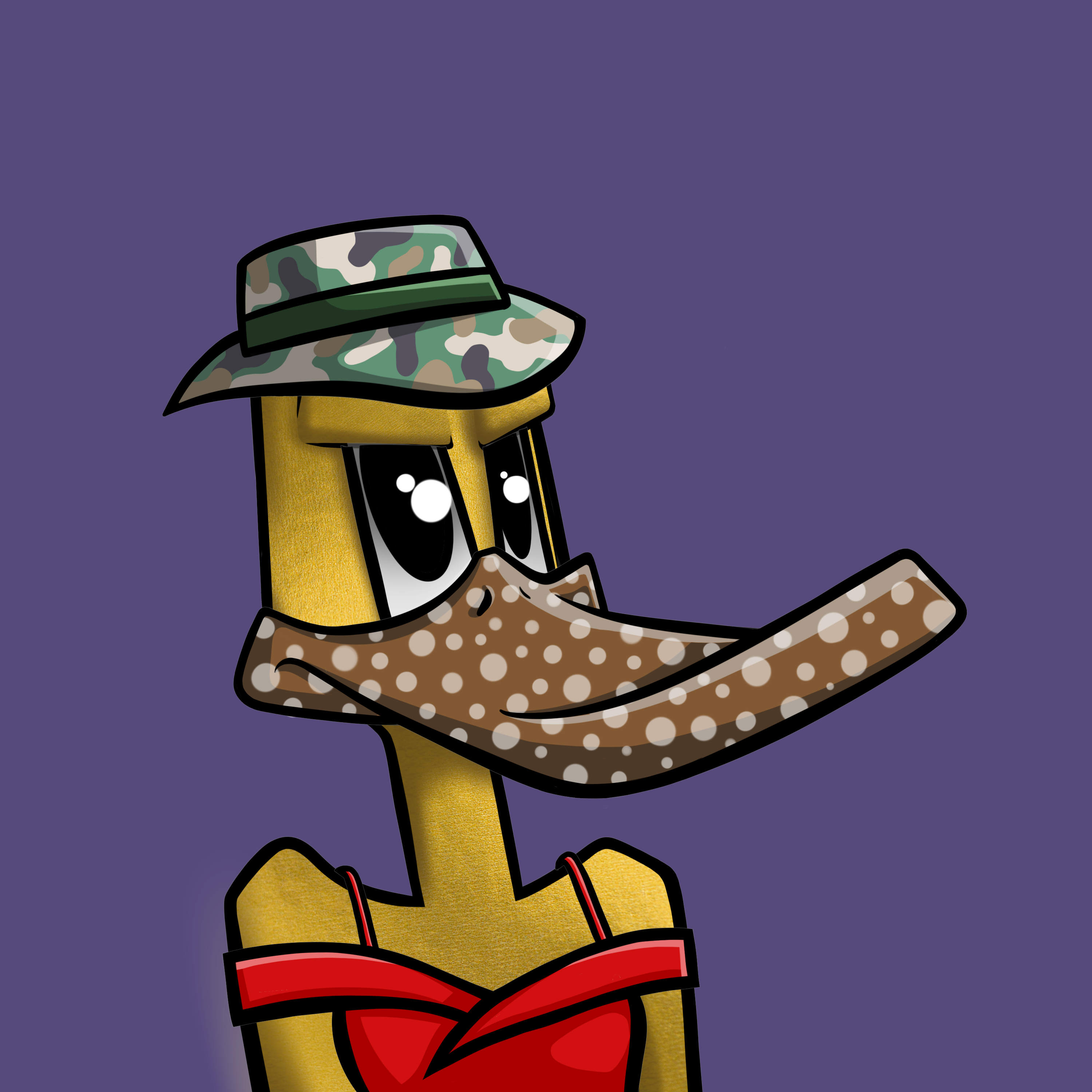 DopeDucky #1848 NFT on Algorand