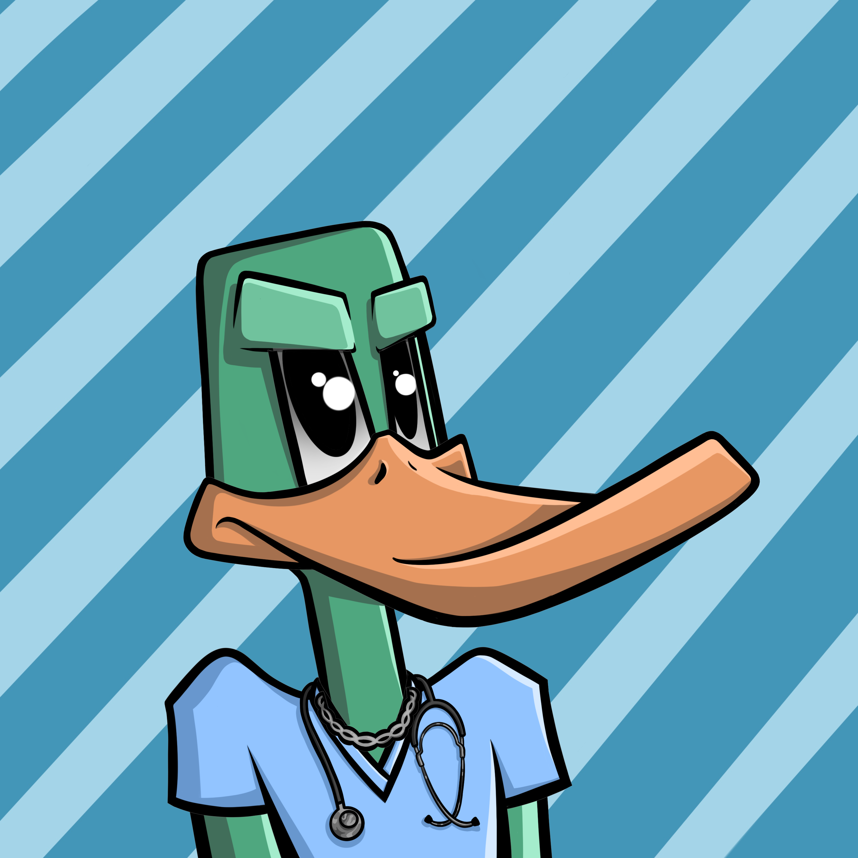 DopeDucky #186 NFT on Algorand