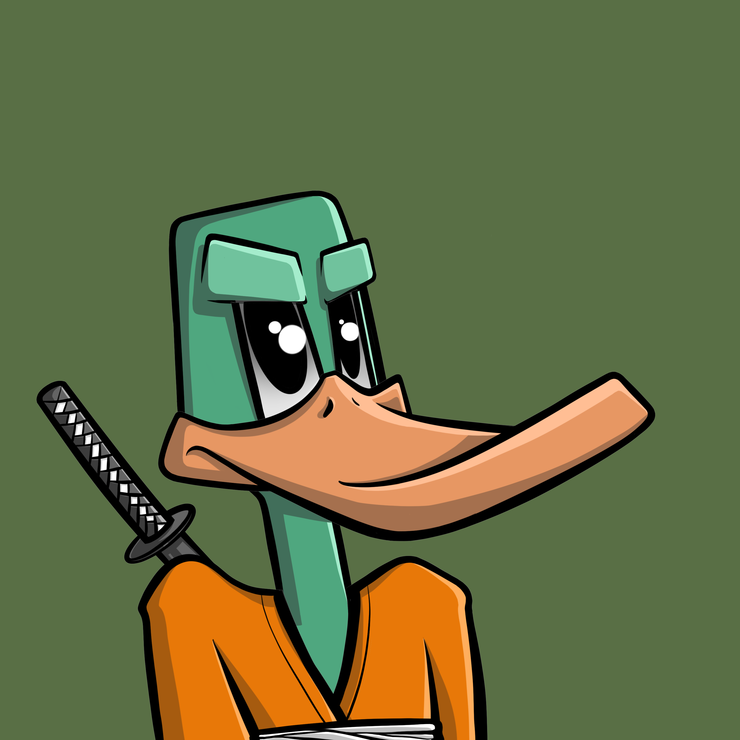 DopeDucky #1972 NFT on Algorand