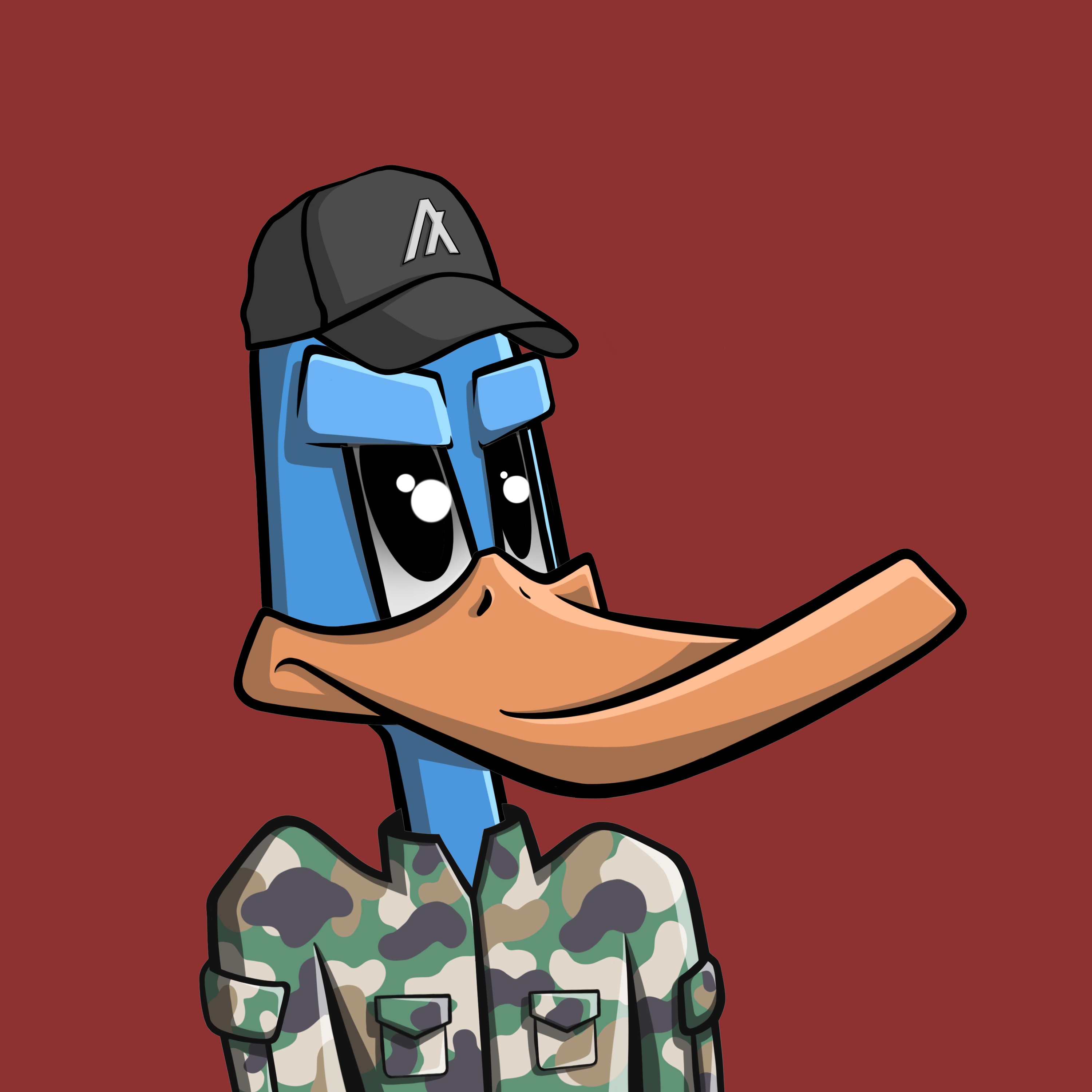 DopeDucky #1980 NFT on Algorand