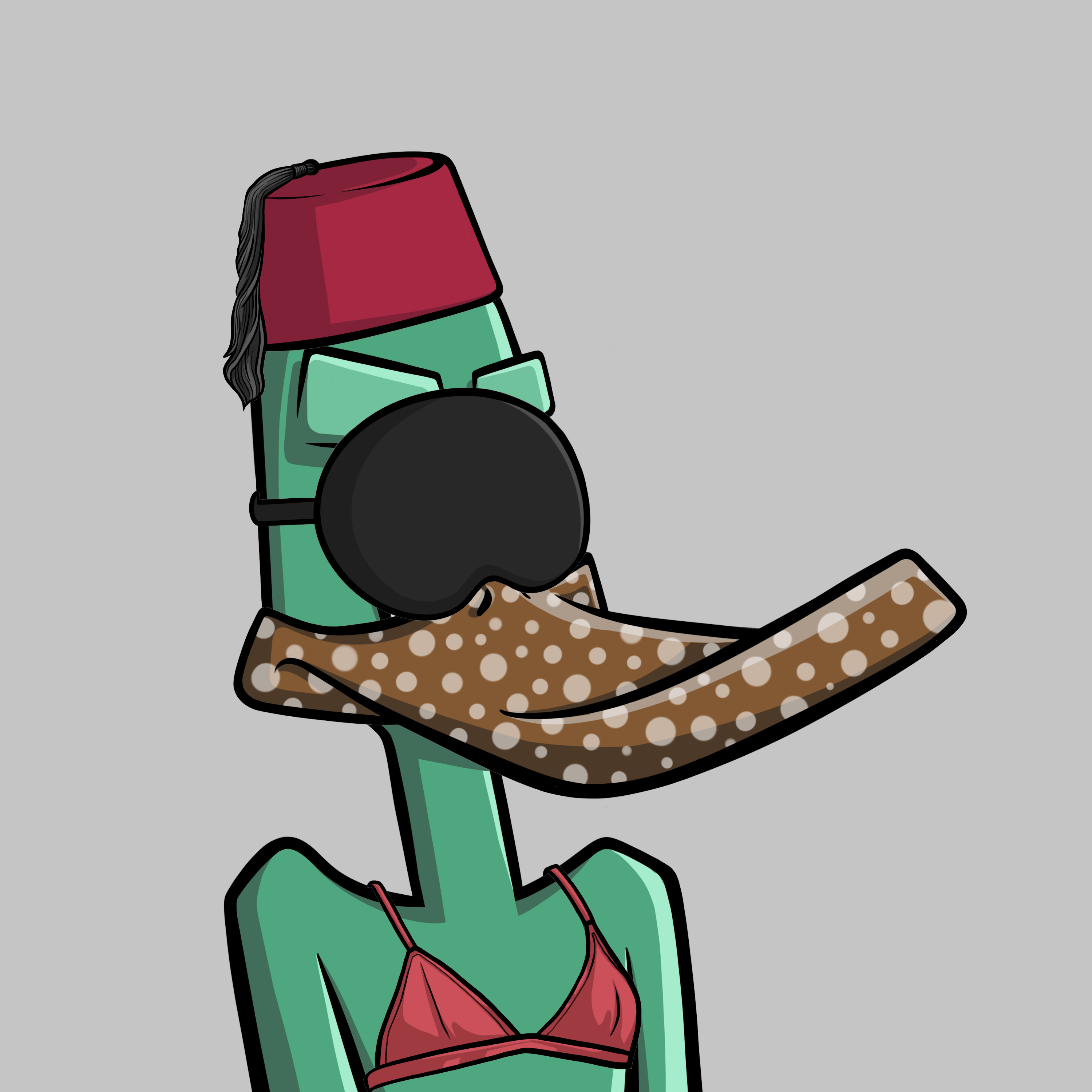 DopeDucky #200 NFT on Algorand