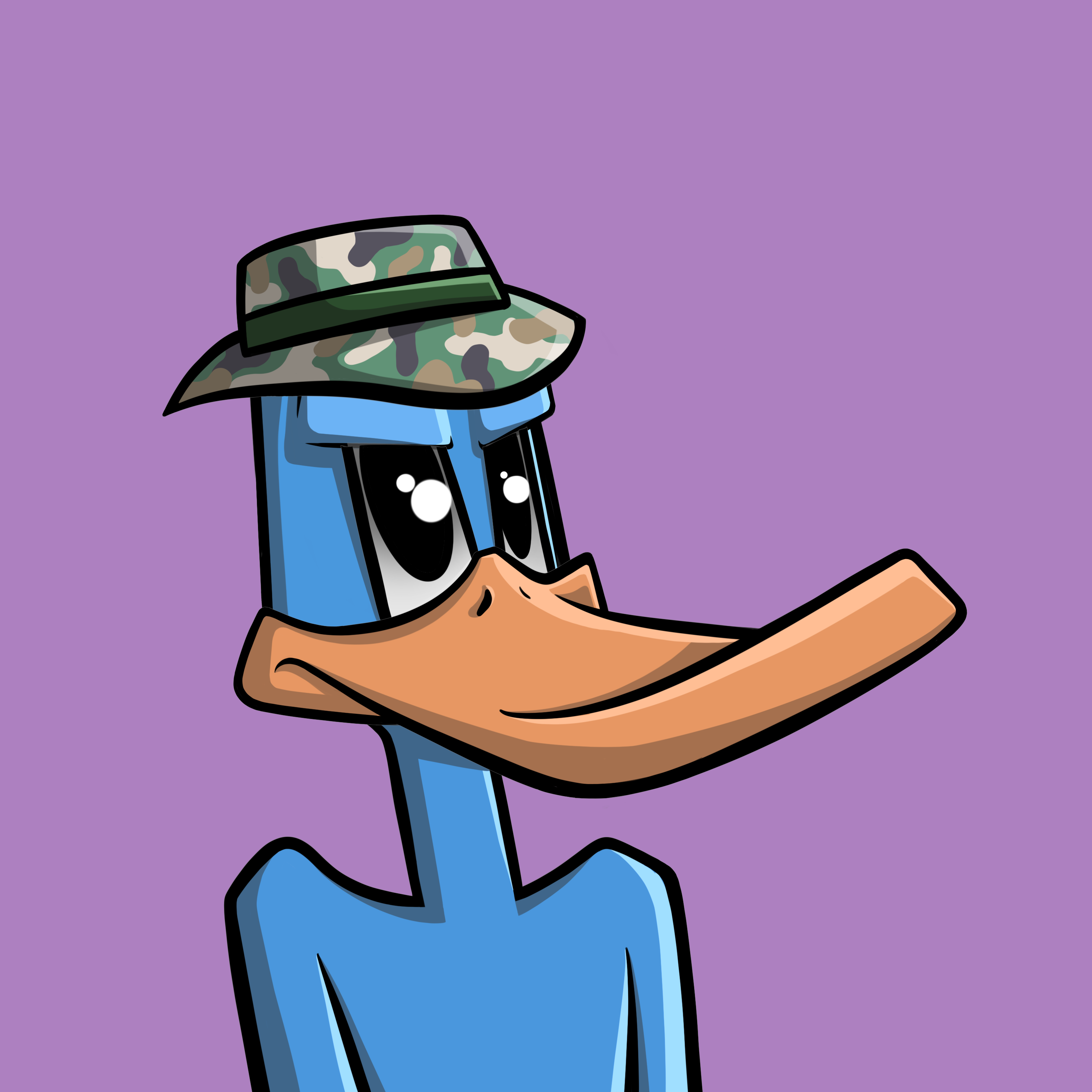 DopeDucky #408 NFT on Algorand
