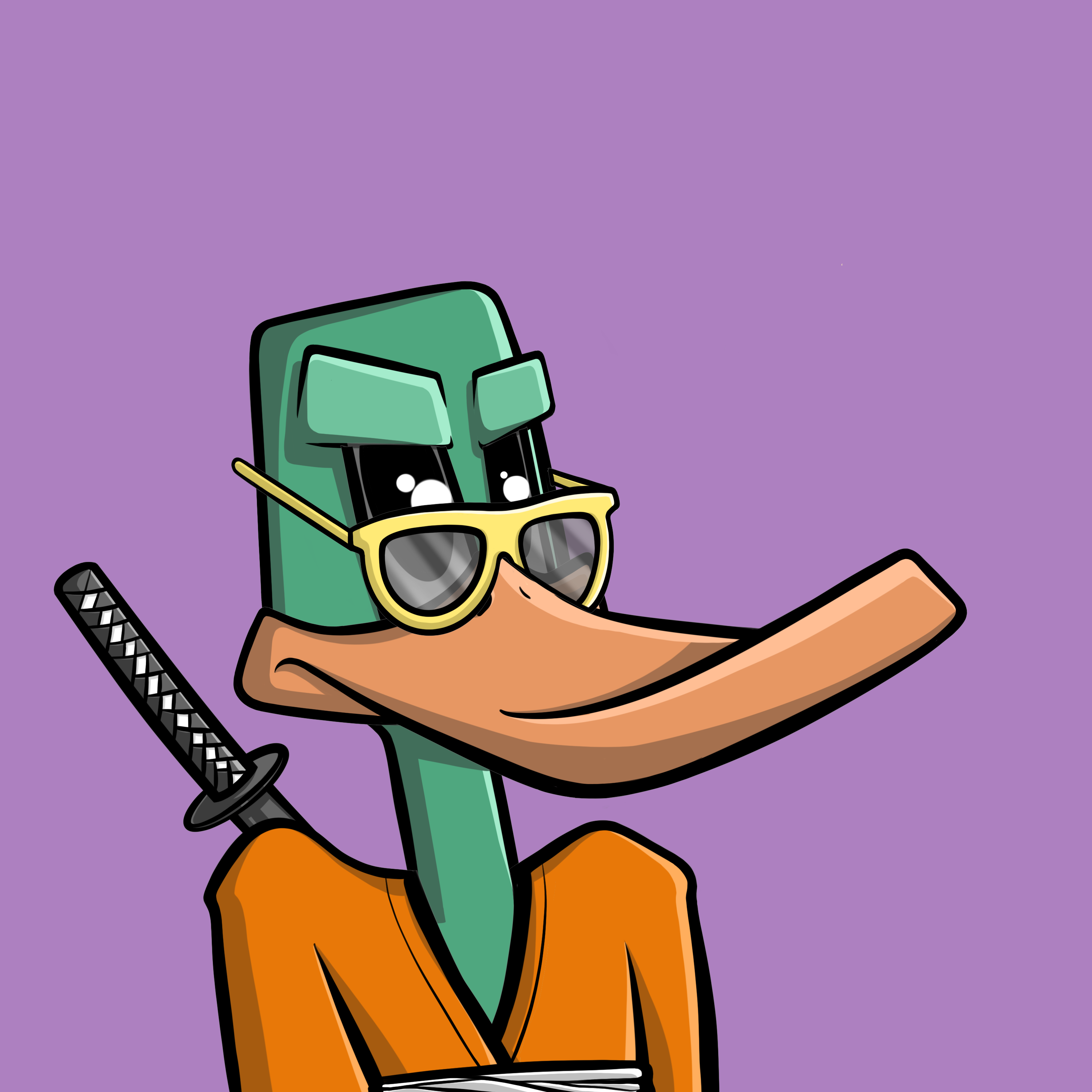 DopeDucky #877 NFT on Algorand