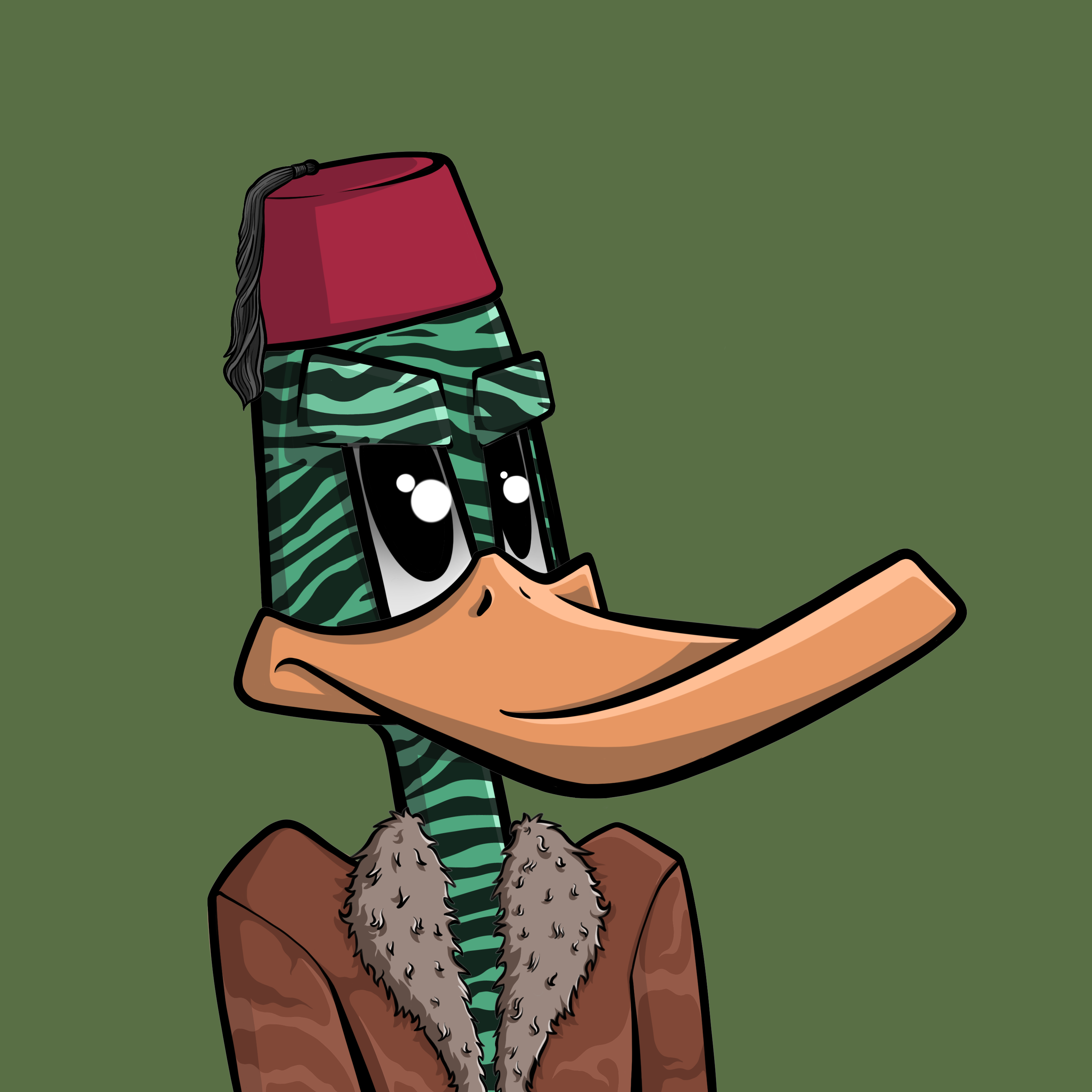 DopeDucky #908 NFT on Algorand