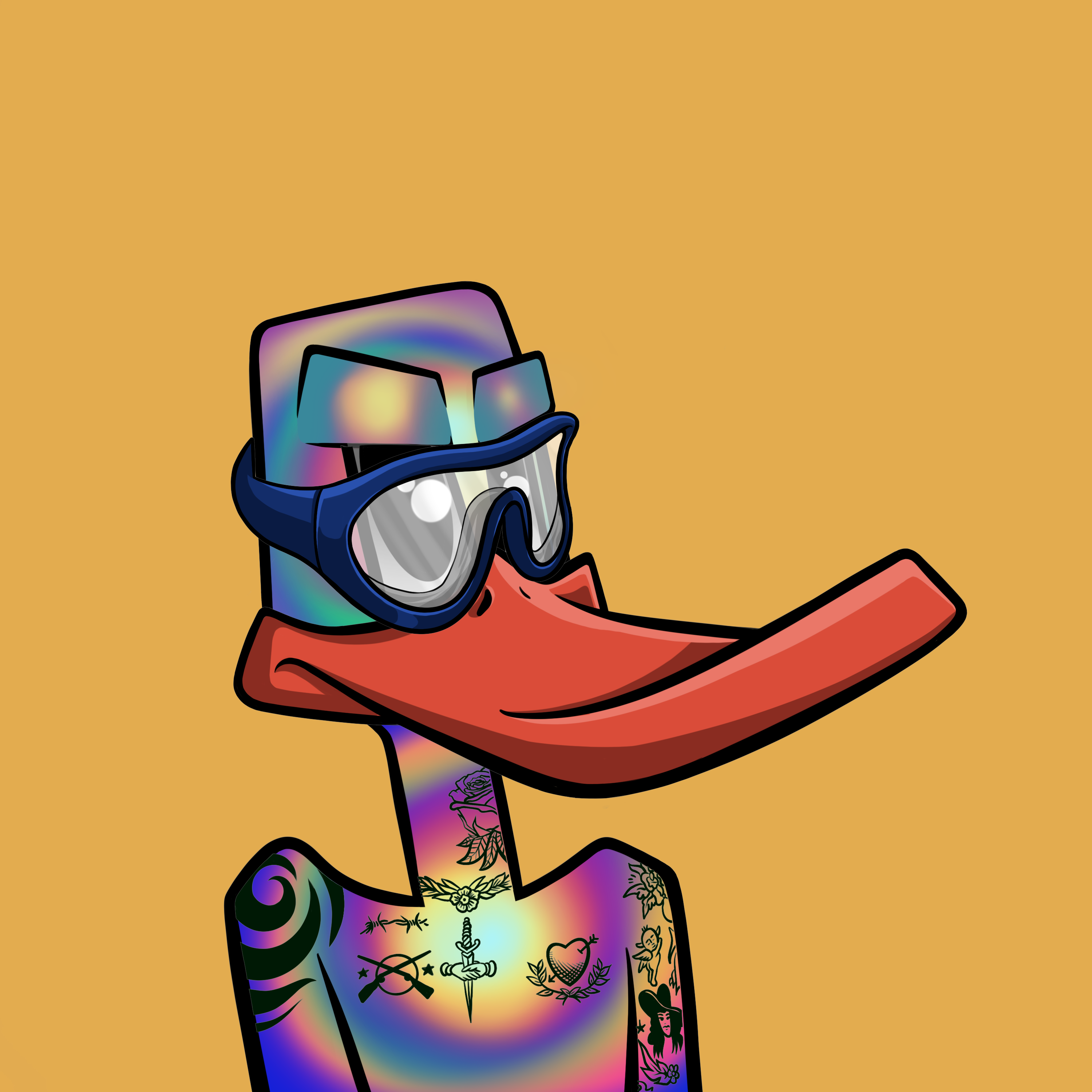 DopeDucky #95 NFT on Algorand
