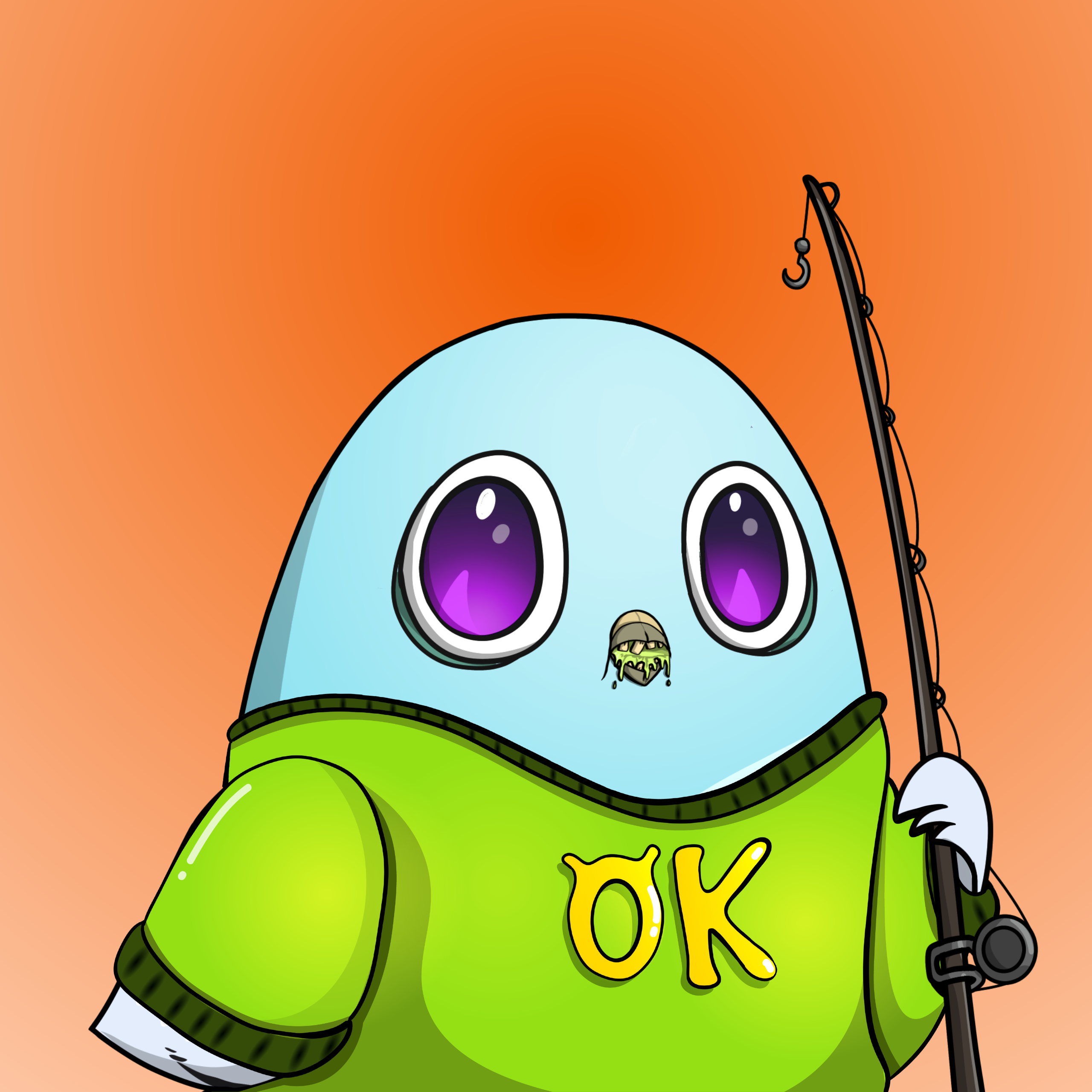 Pigeon Puffs #0376 NFT on Algorand