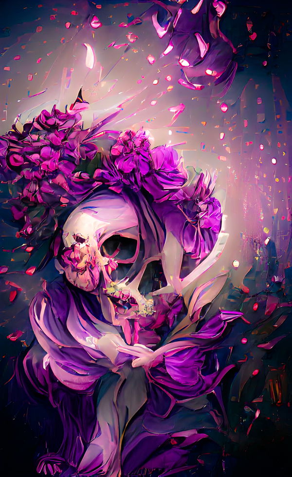 An image of DeathBlooms-Violet