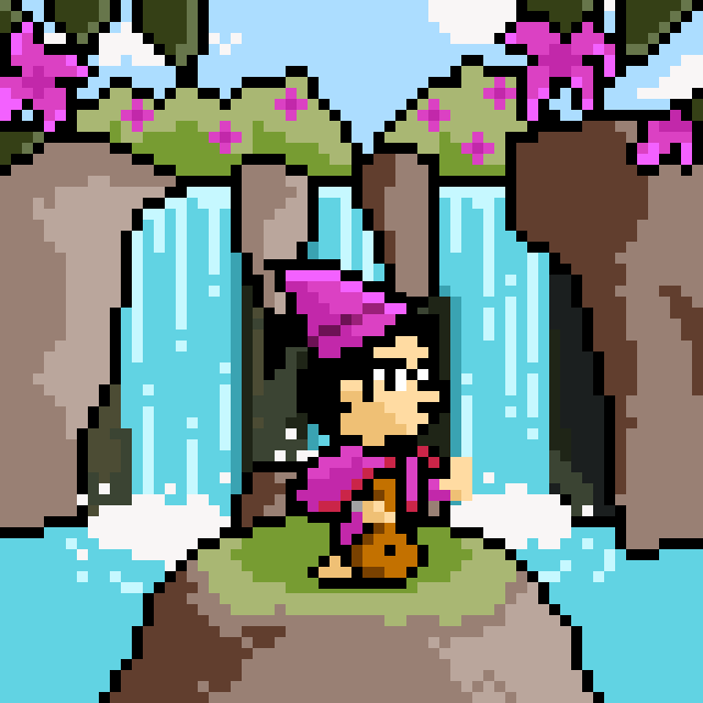 AS231-Monk♂-Flambard Grotto NFT on Algorand