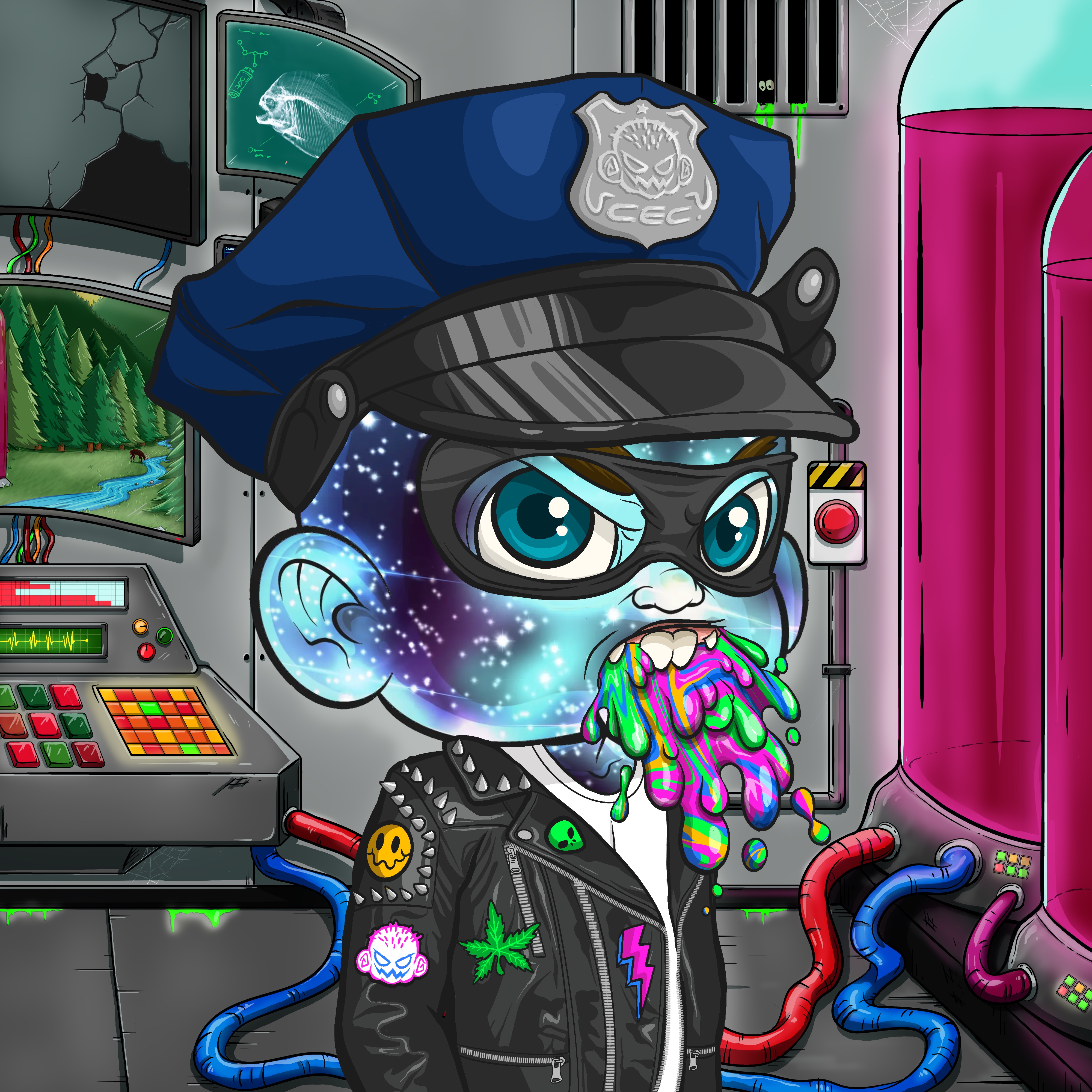 CRAZY COP #5001 NFT on Algorand