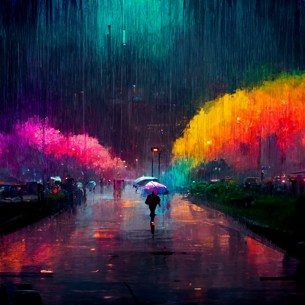 An image of Colorful Rain V2 #16