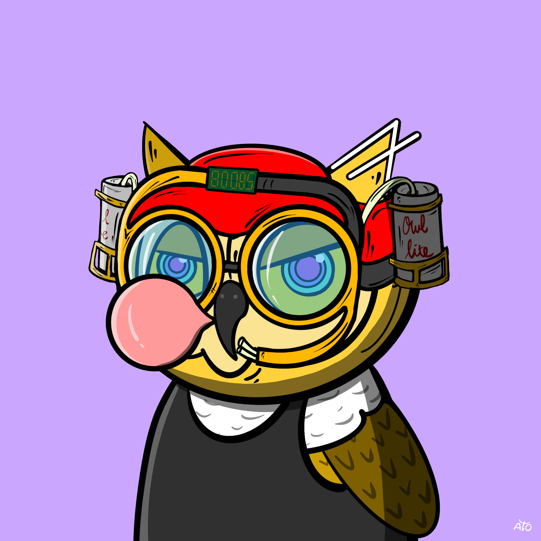 AOWL #828 NFT on Algorand