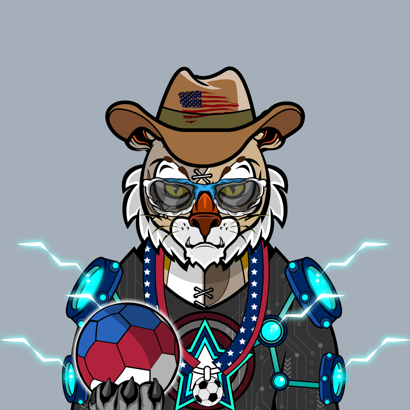 Football TigerChi #1832 NFT on Algorand