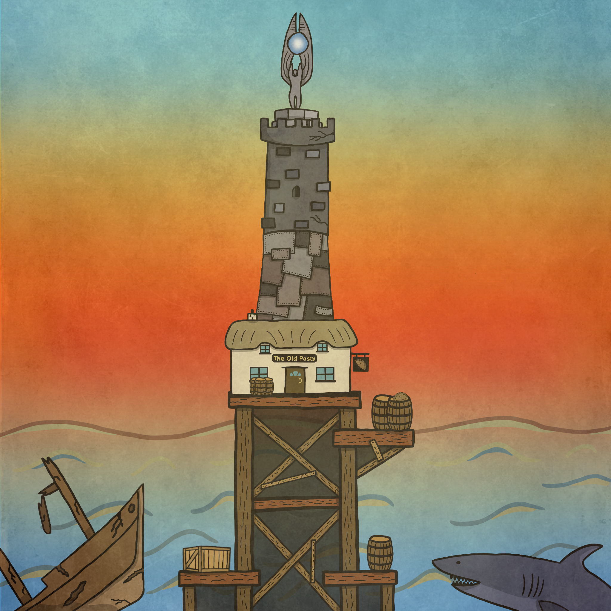 The Lighthouse #0254 NFT on Algorand