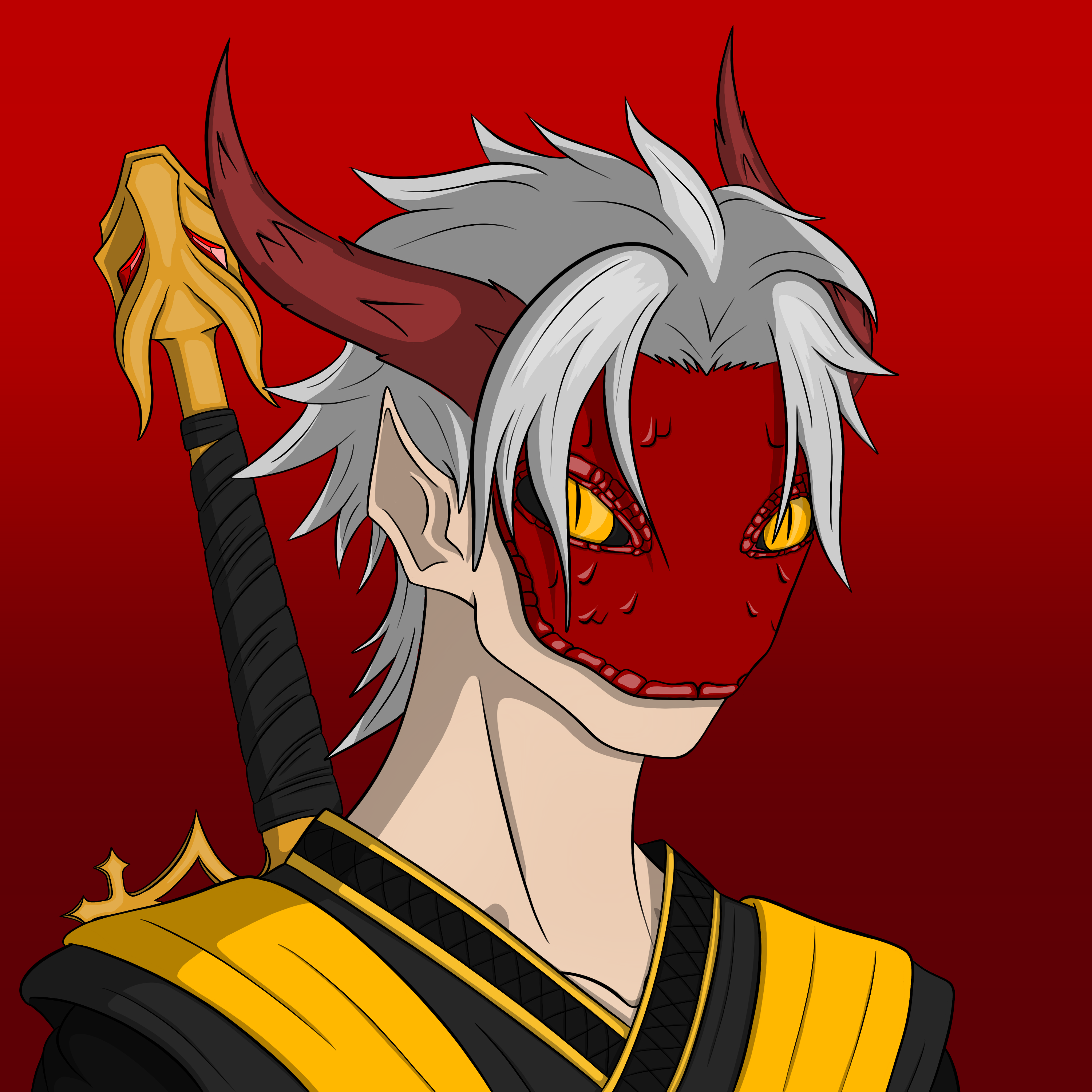 Dark Coin Champion #0261 NFT on Algorand