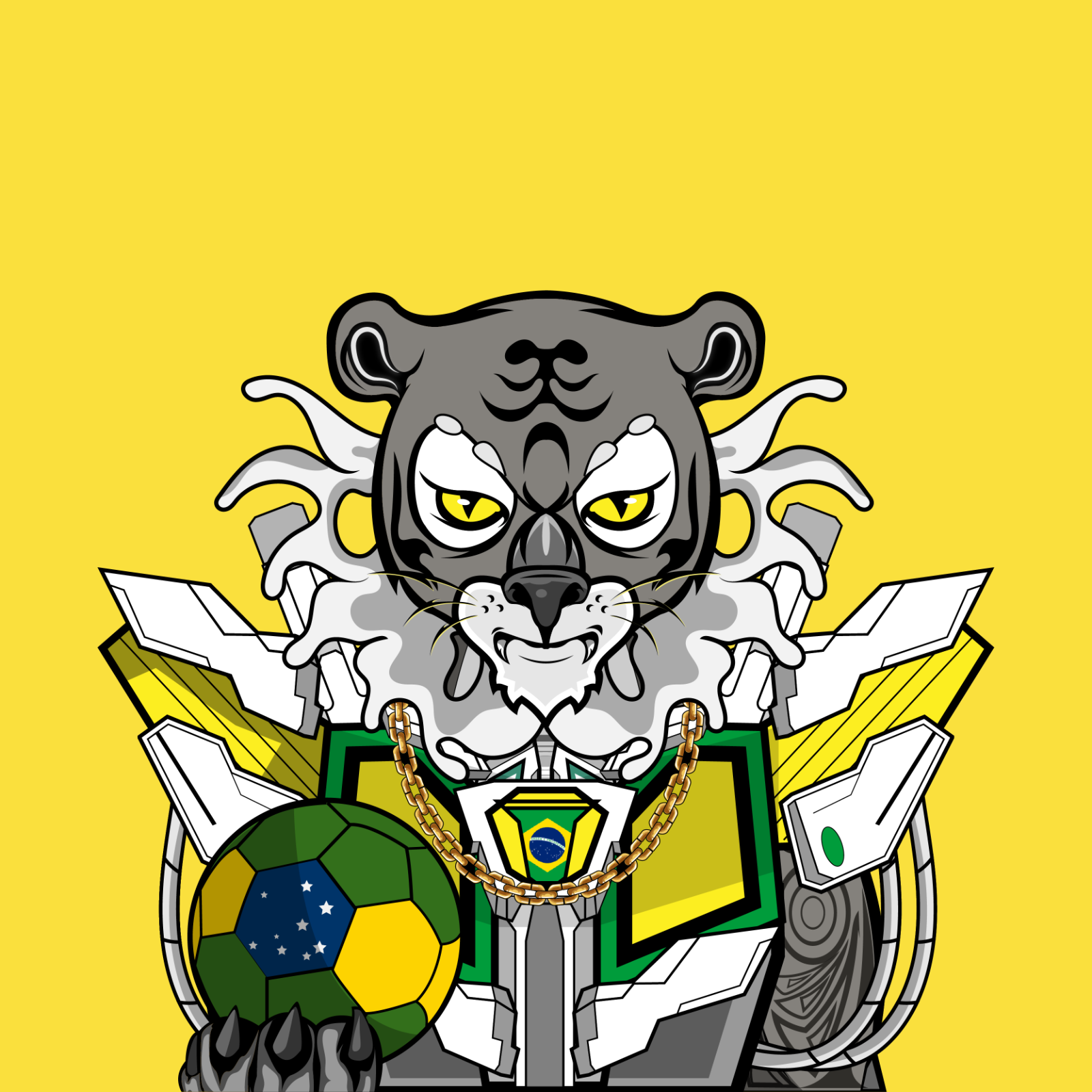 Football TigerChi #0731 NFT on Algorand