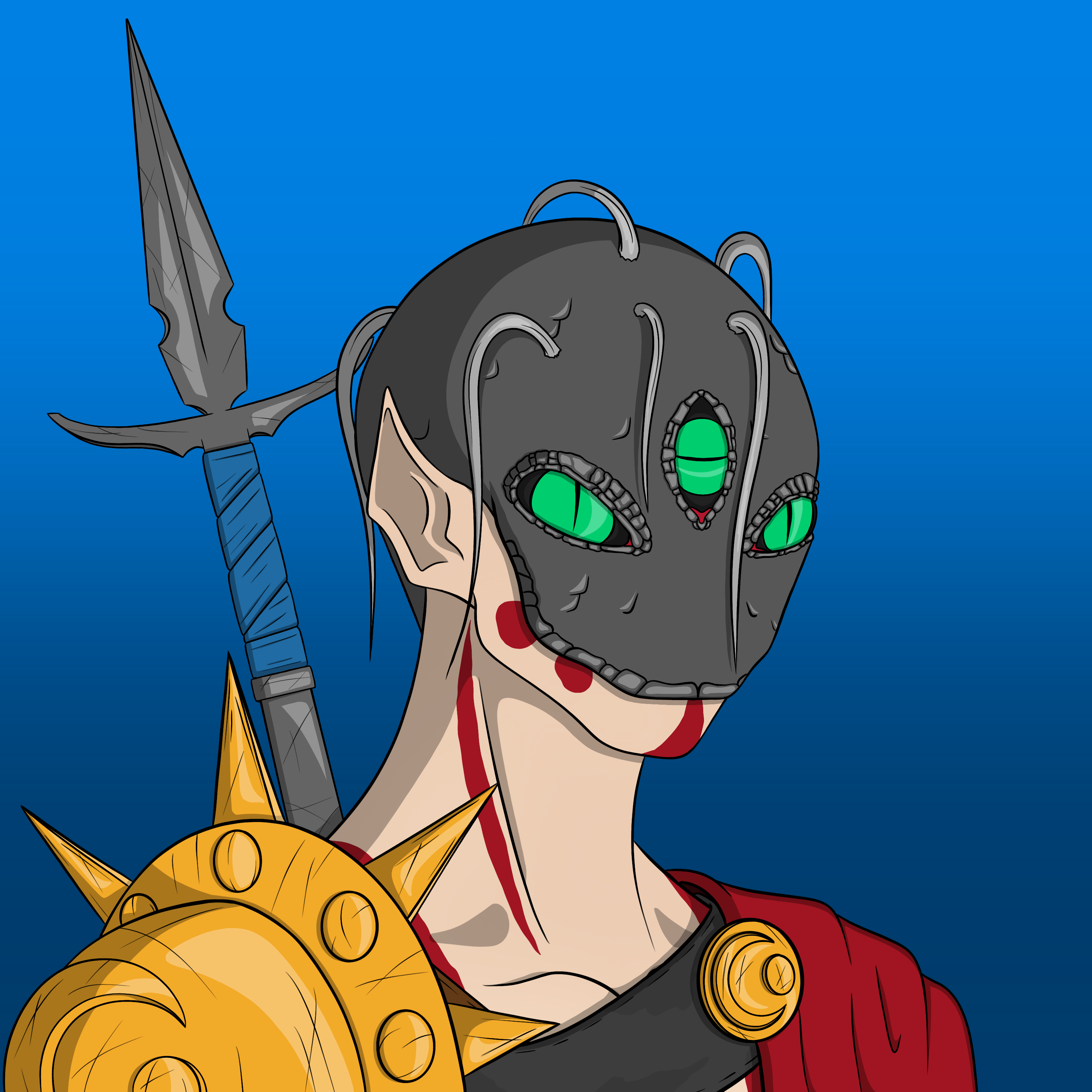 Dark Coin Champion #0646 NFT on Algorand