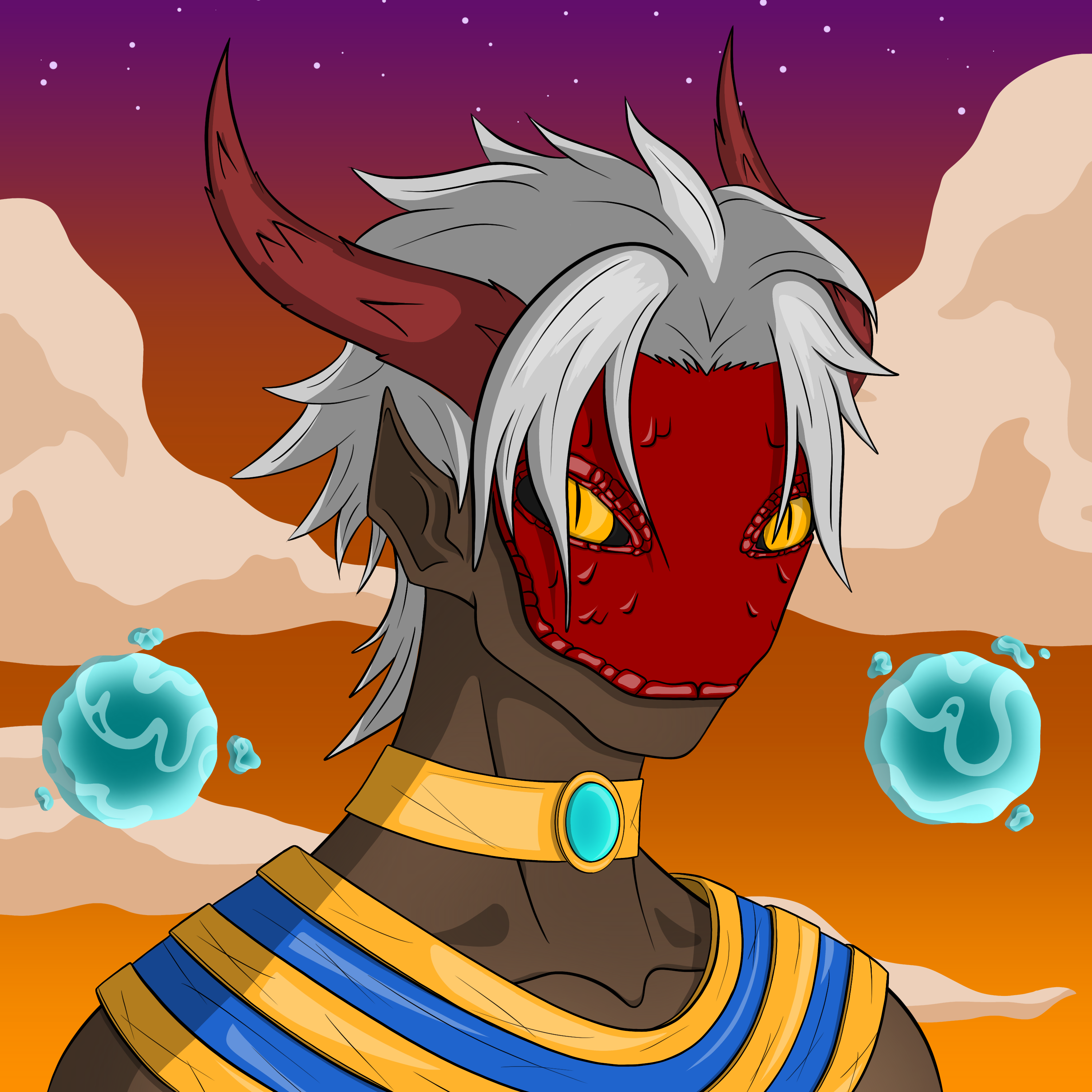 Dark Coin Champion #0614 NFT on Algorand