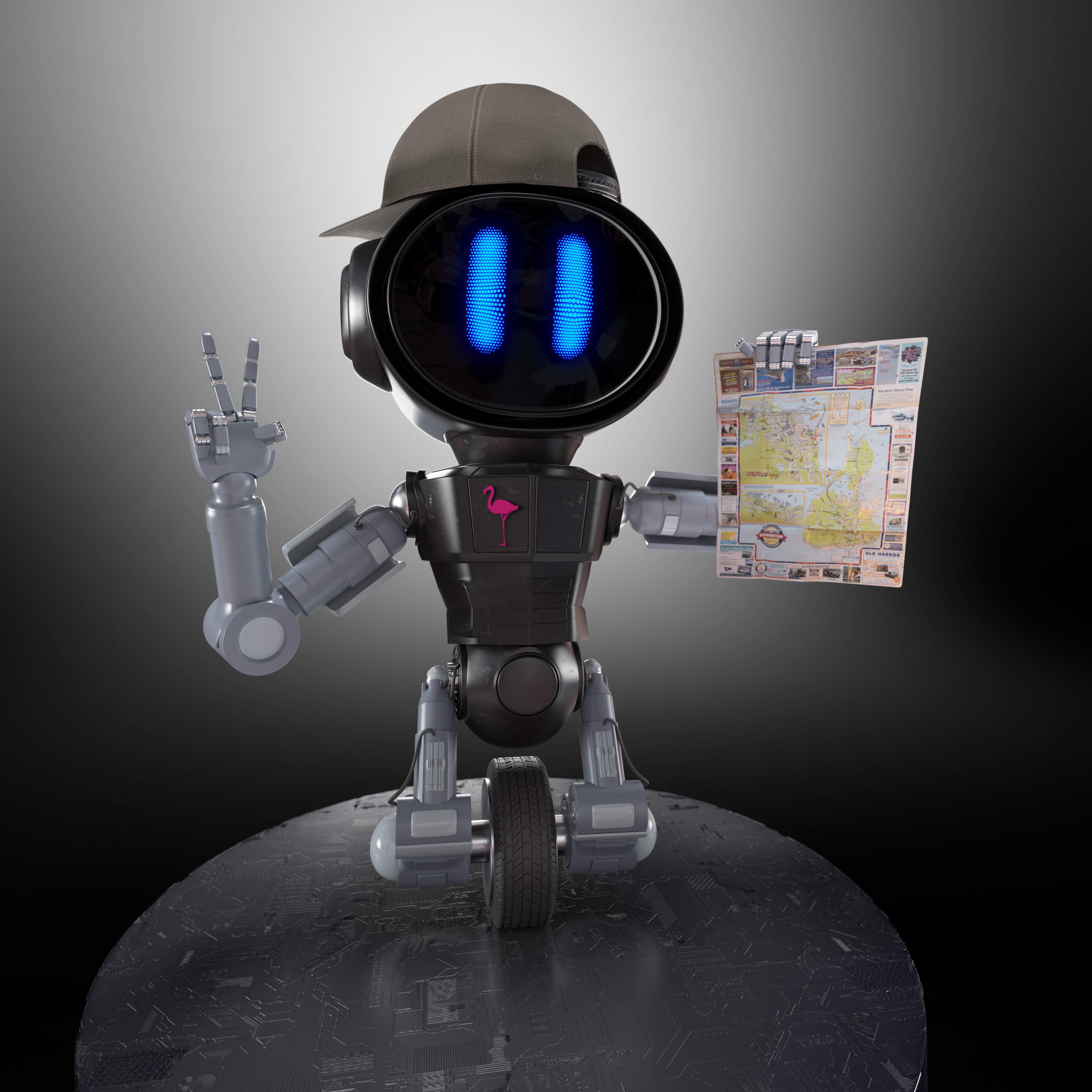 SockBot V1 No. 0216 NFT on Algorand