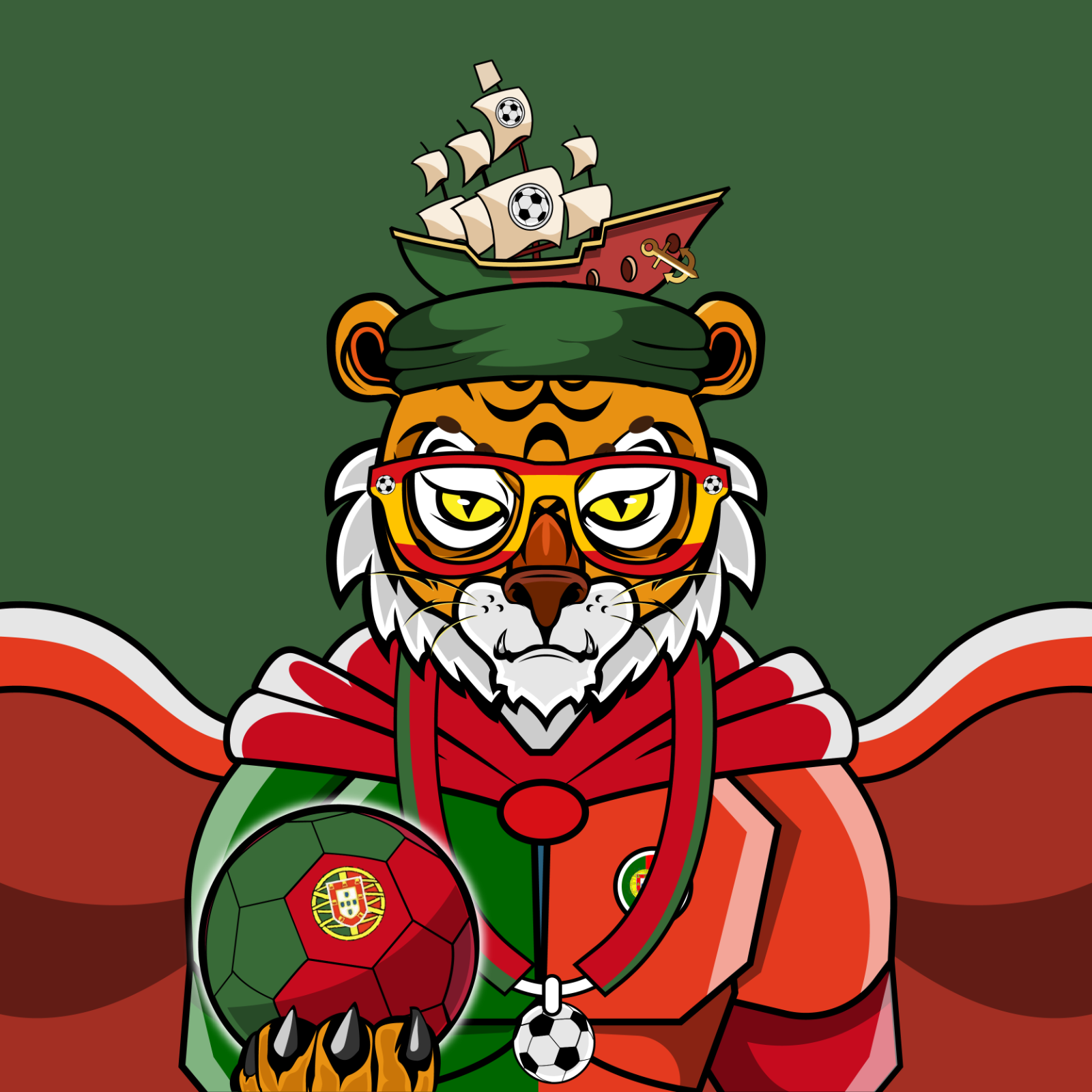 Football TigerChi #1450 NFT on Algorand