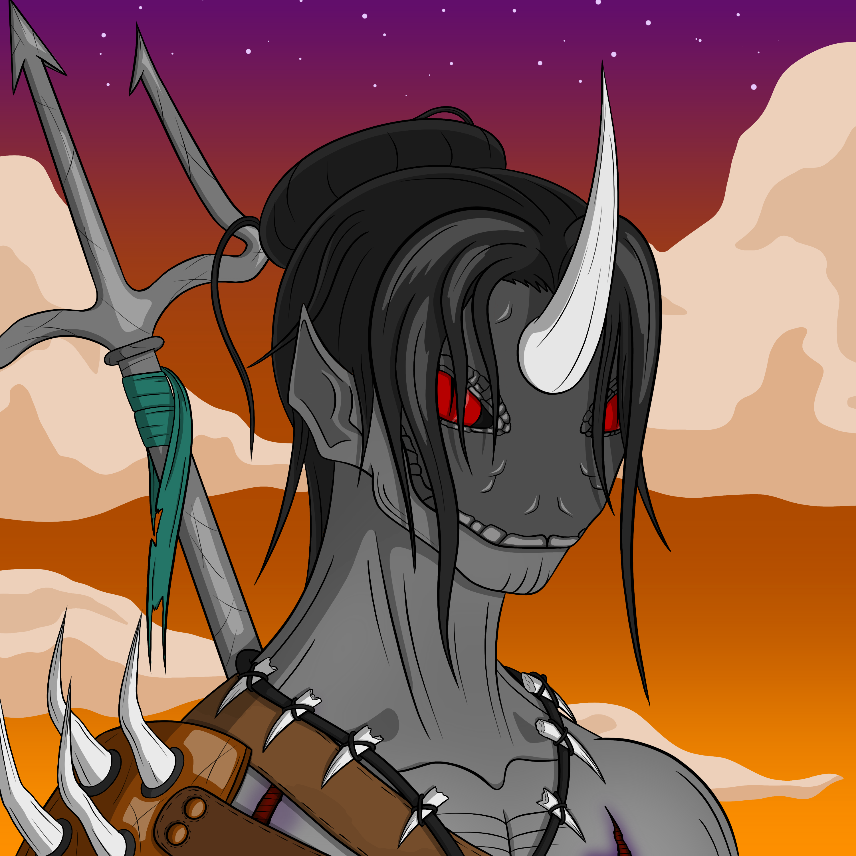 Dark Coin Champion #0567 NFT on Algorand