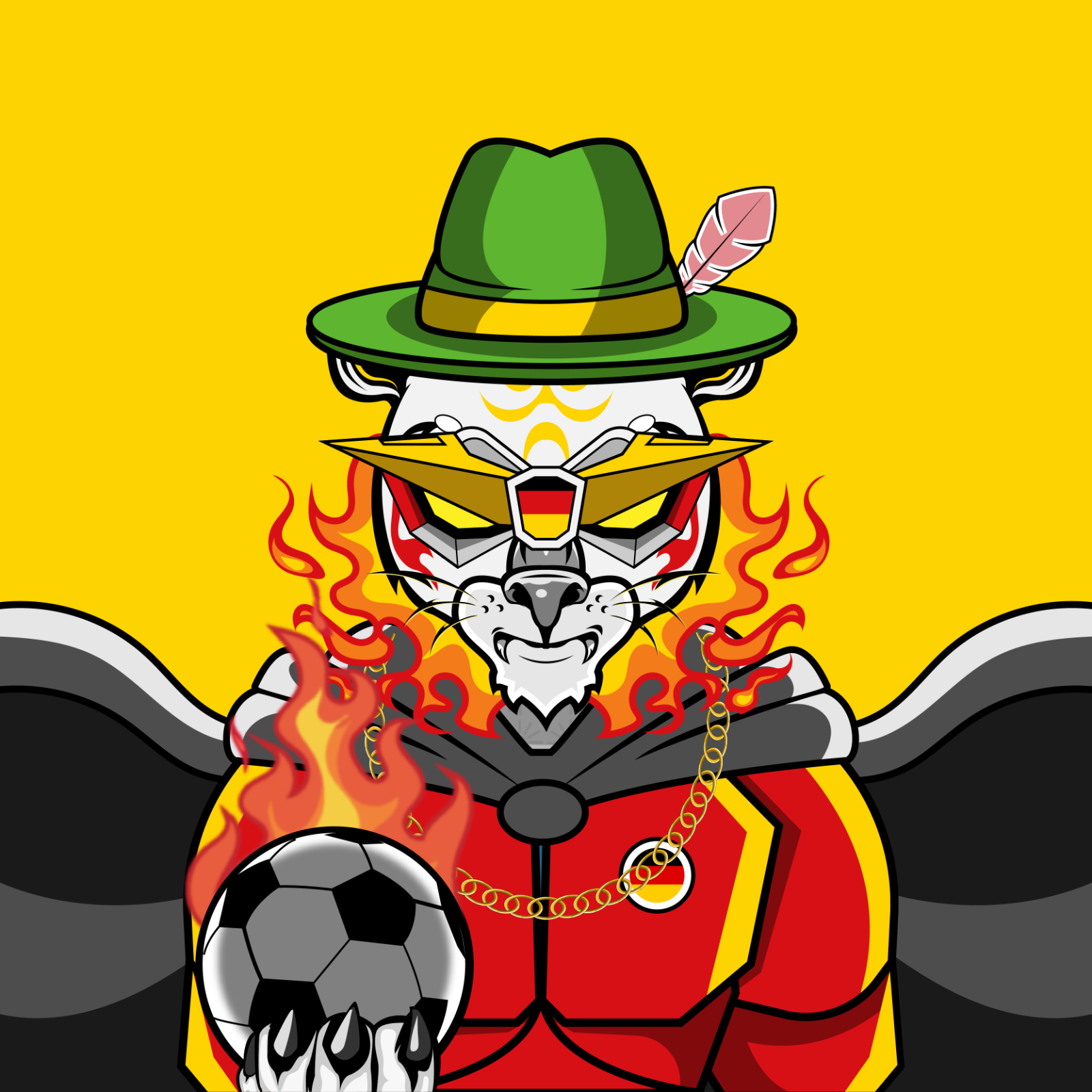 Football TigerChi #1429 NFT on Algorand