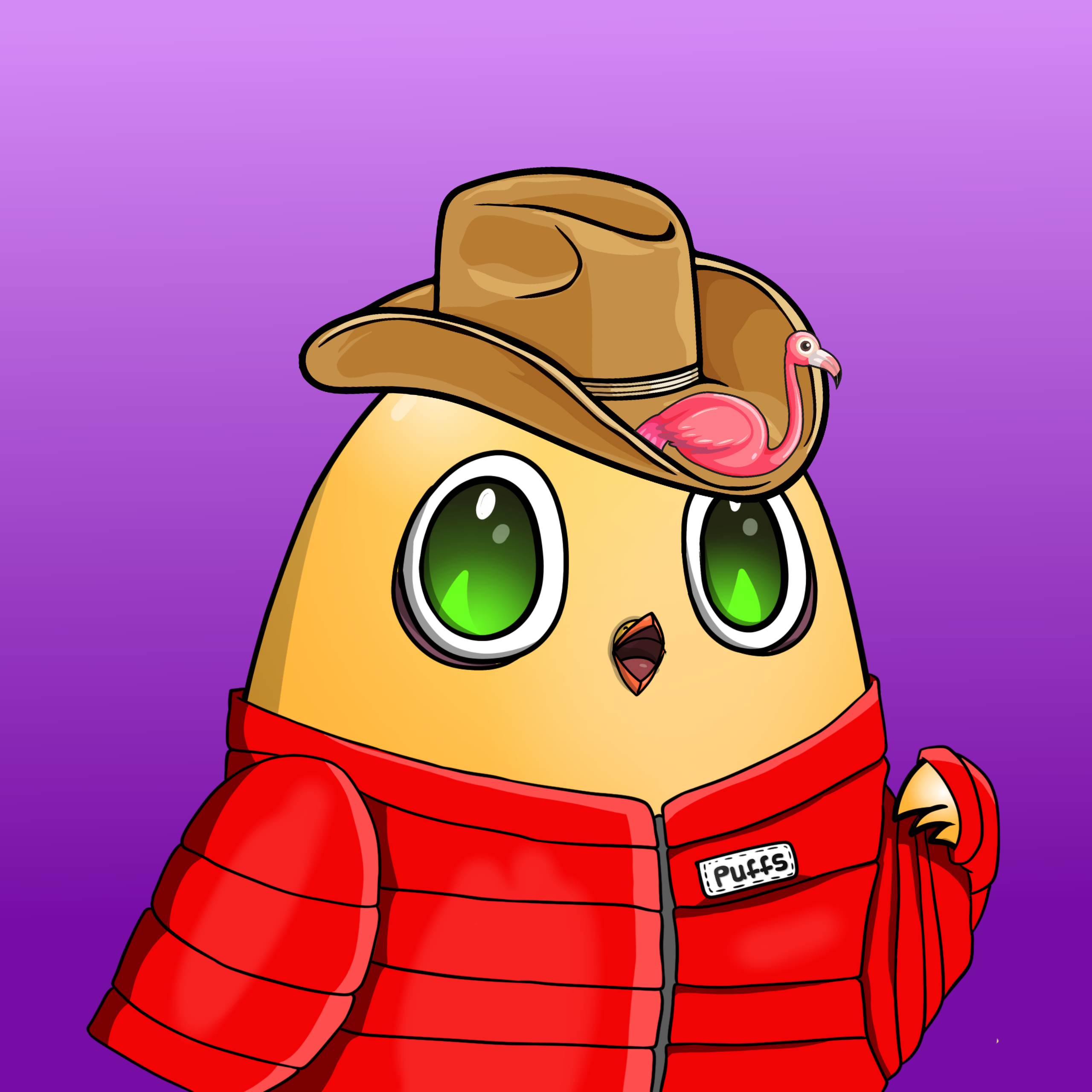 Pigeon Puffs #0434 NFT on Algorand