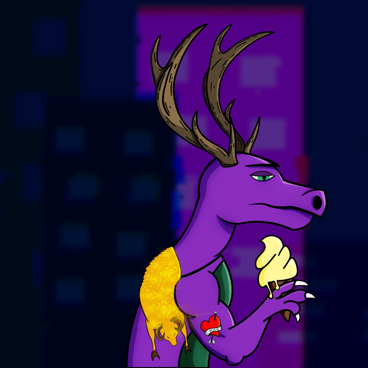 HI_Dragon: #438 NFT on Algorand