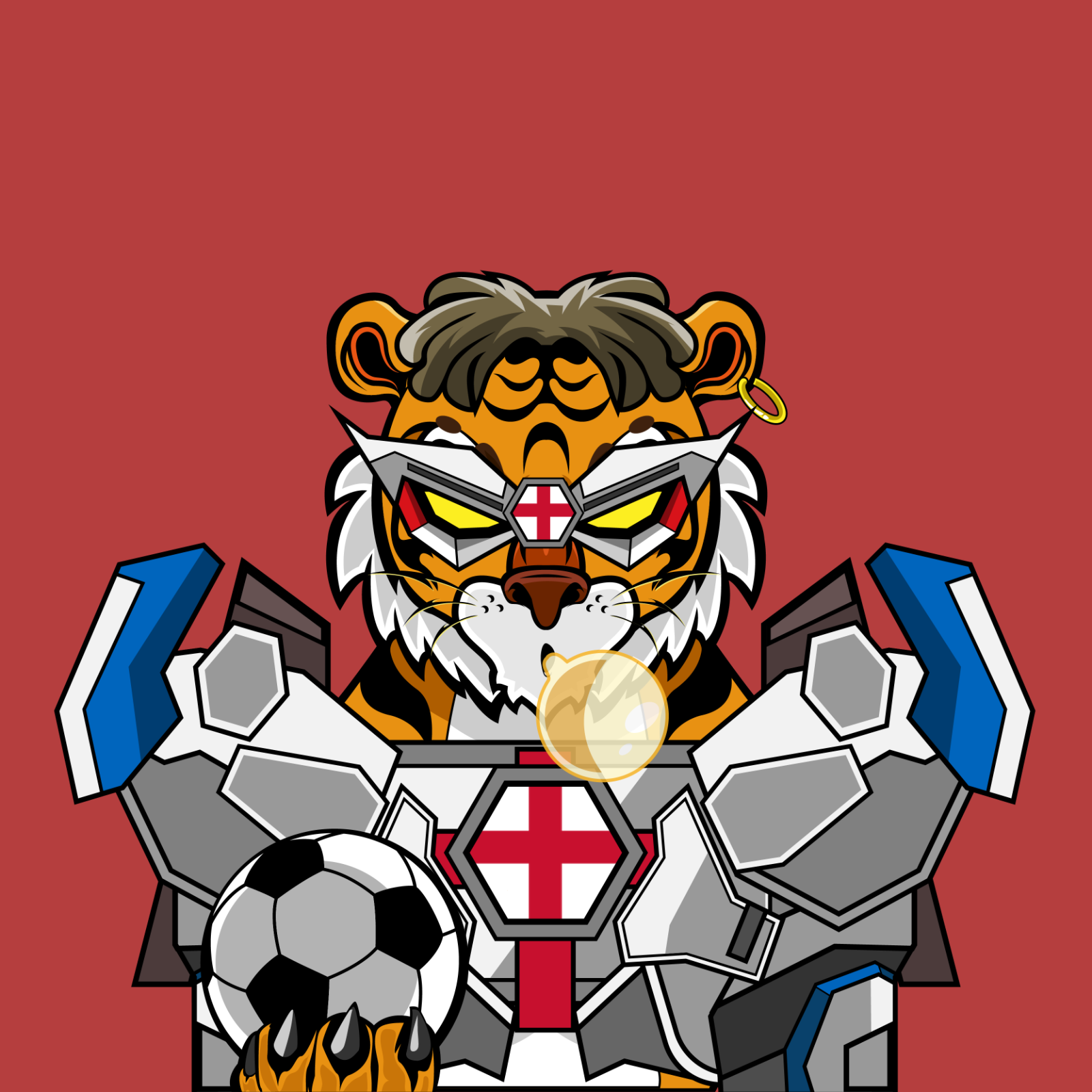 Football TigerChi #1312 NFT on Algorand