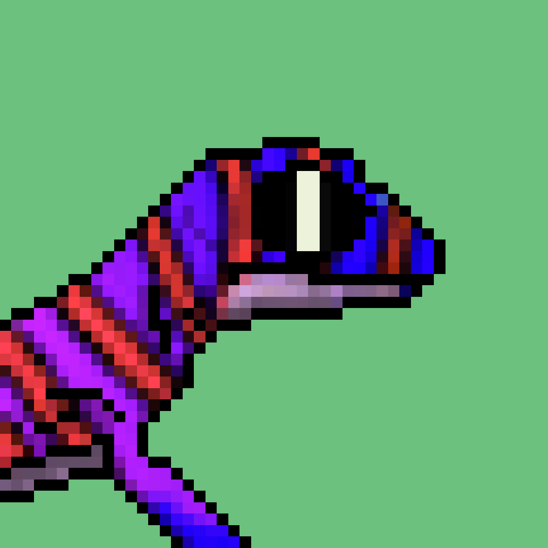 Pixel Geko: #0018 NFT on Algorand