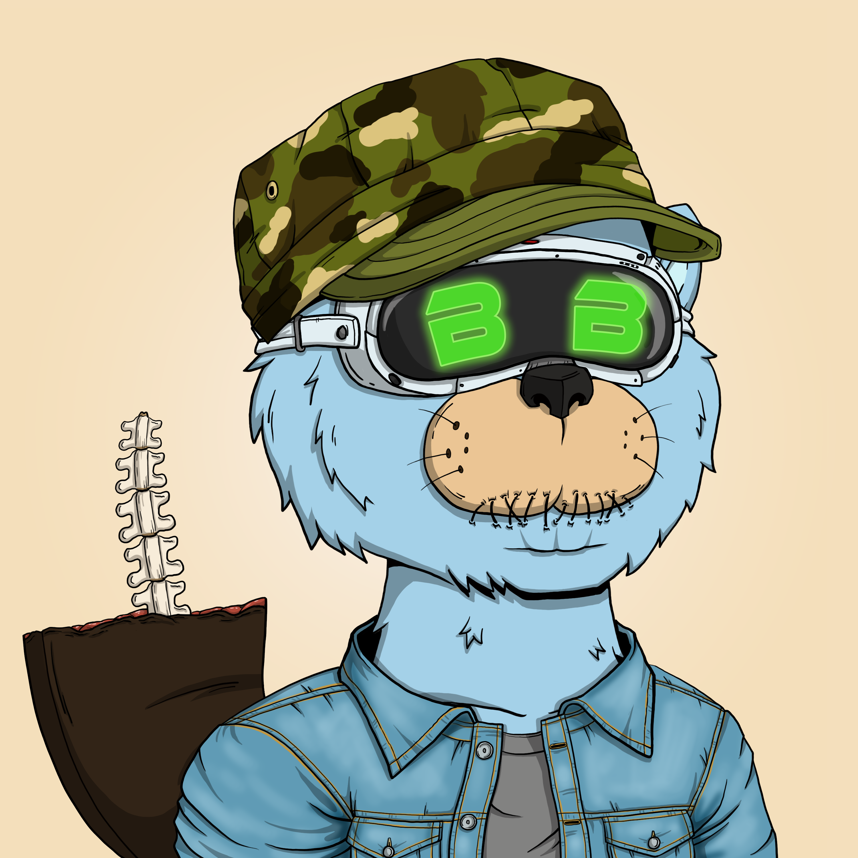 Beava Buds #749 NFT on Algorand